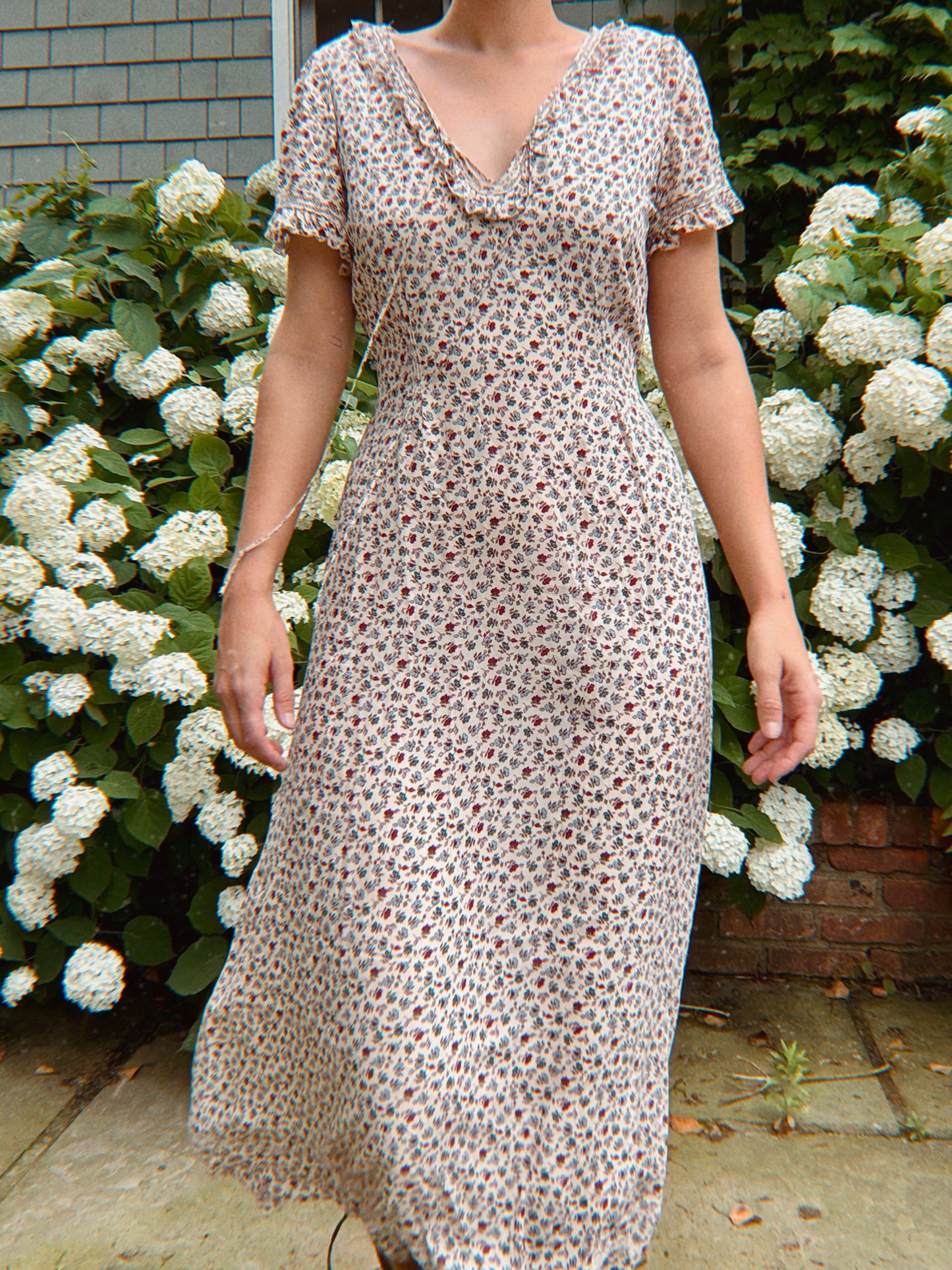 Pre-Loved POLO Ralph Lauren Floral Midi Dress
