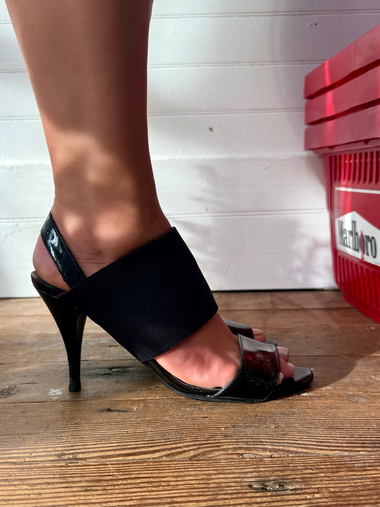 Vintage Pierre Hardy Black Sandals