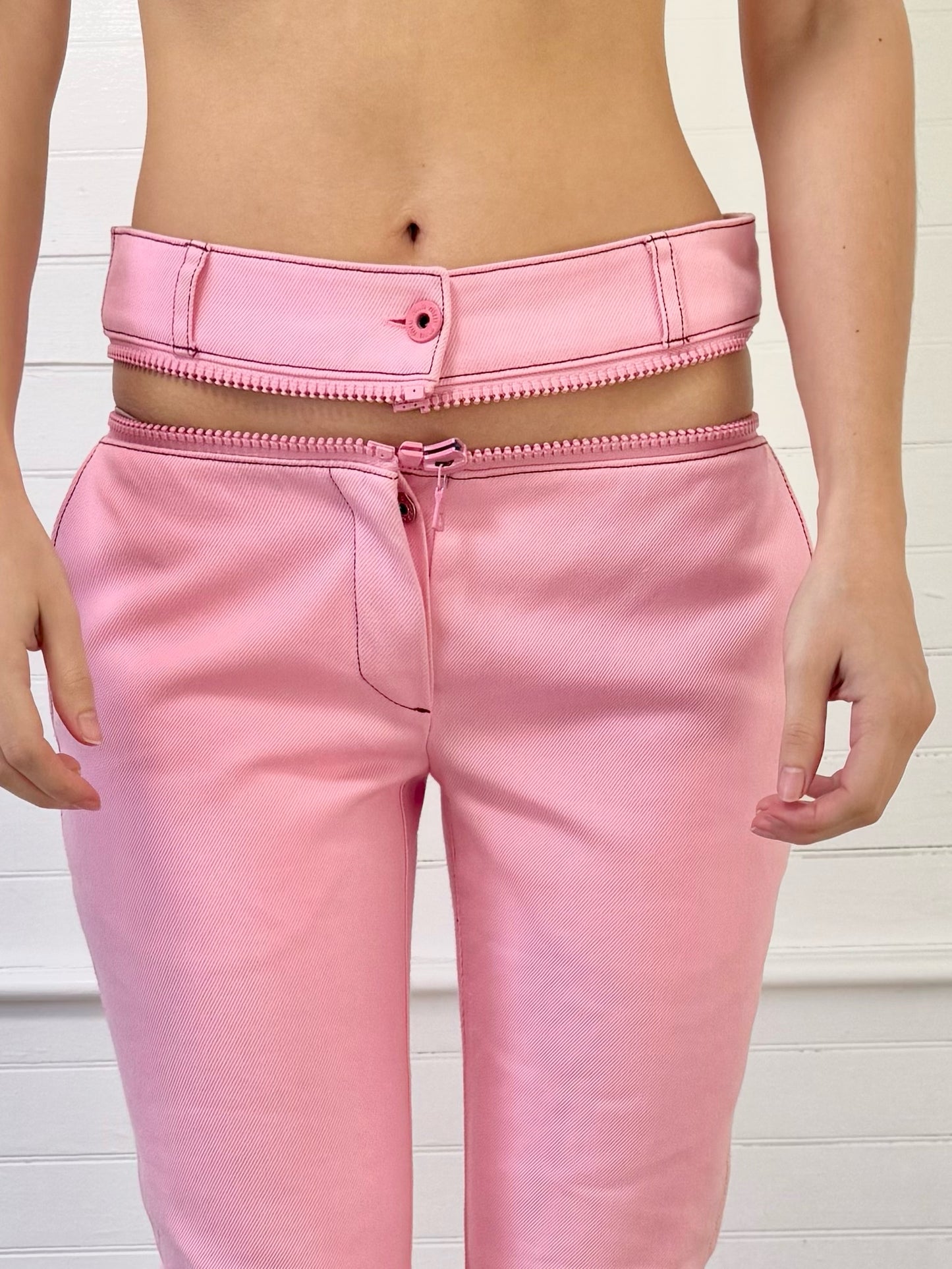 Vintage 2000 Miu Miu Pink Jeans