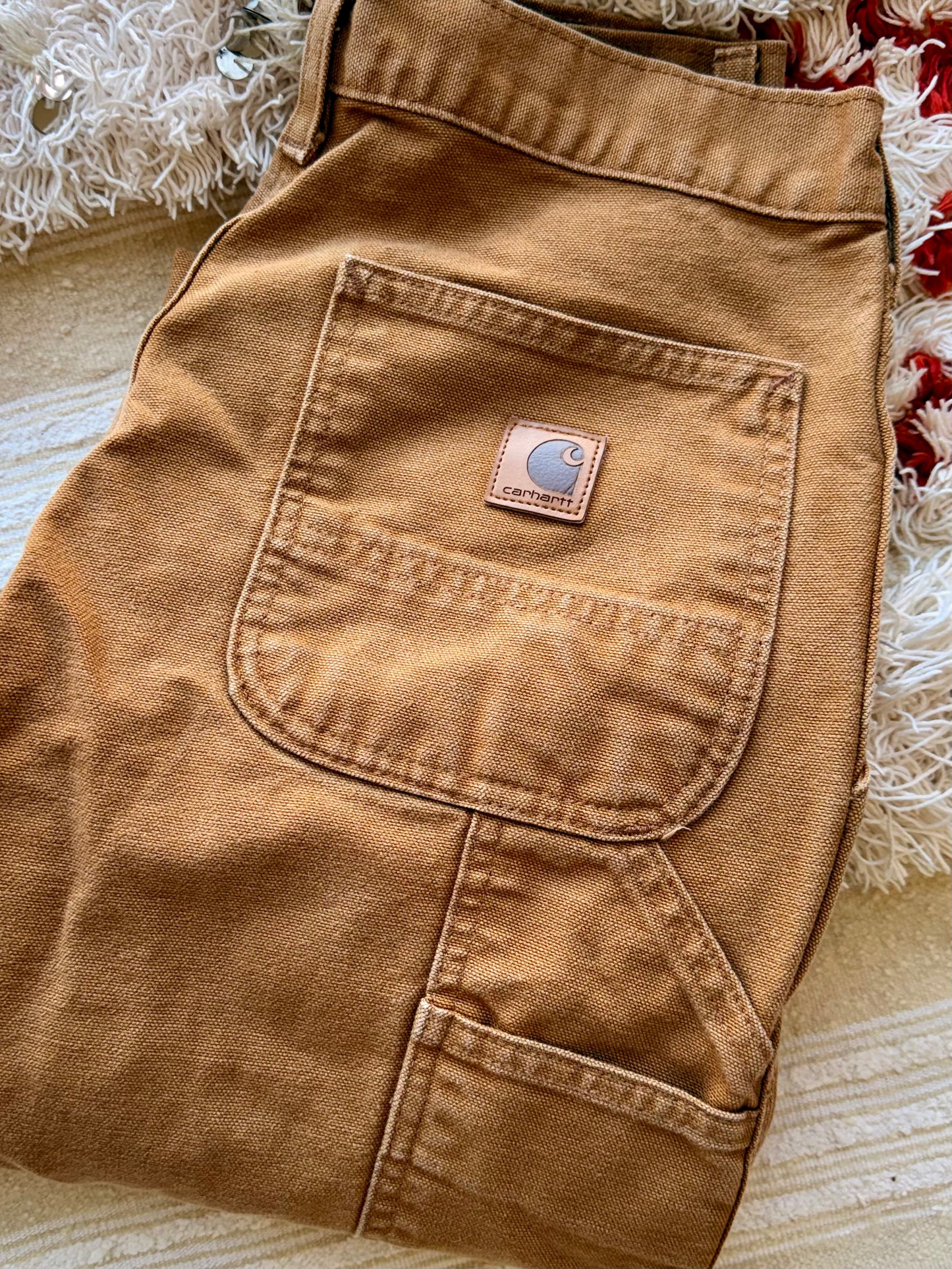 Pre-Loved Carhartt Brown Loose Fit Pants