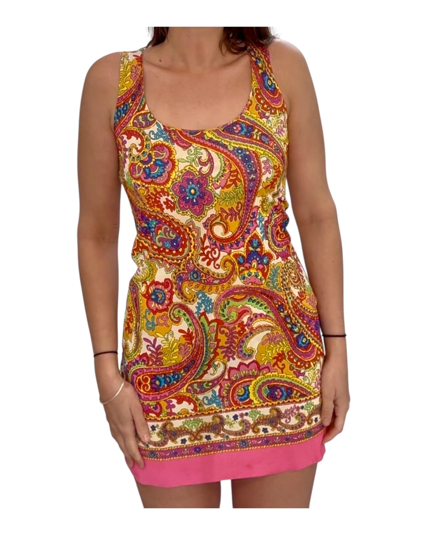 Pre-Loved D&G Paisley Mini Dress