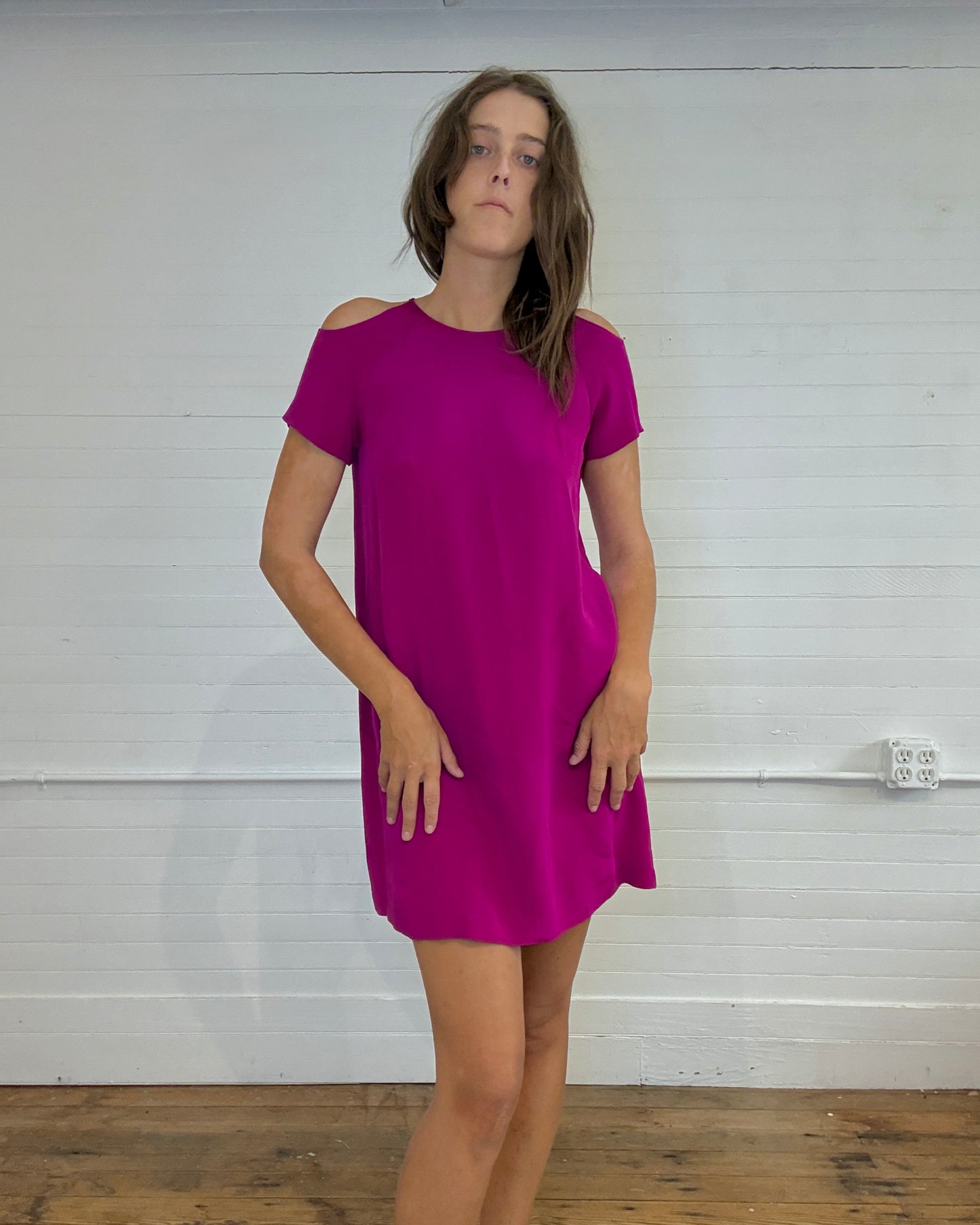 Pre-Loved Fendi Purple Mini Dress