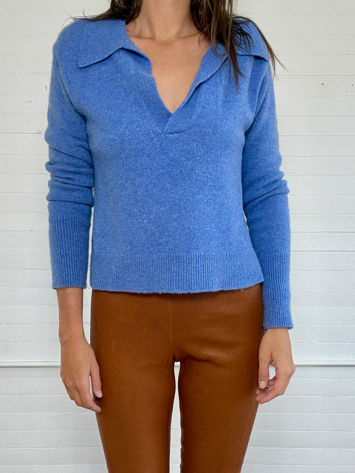 Pre-Loved Lisa Yang Blue Cashmere Sweater