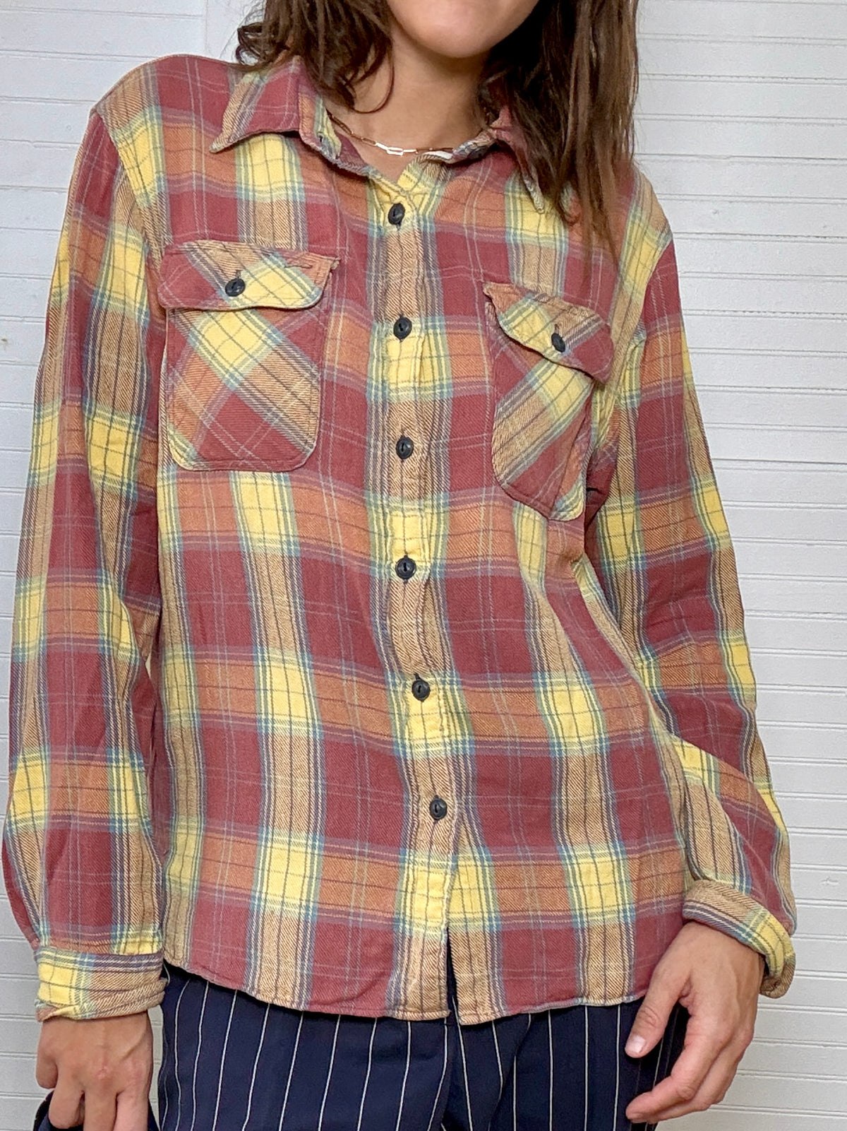 Pre-Loved RRL Ralph Lauren Plaid Top