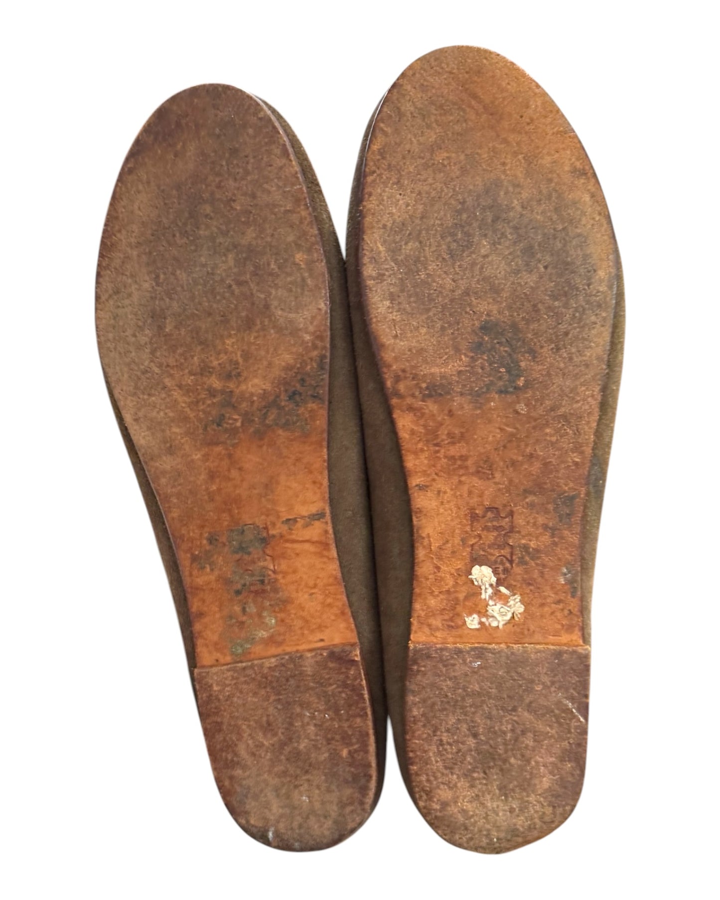 Pre-Loved Creatures of Comfort Brown Suede Flats