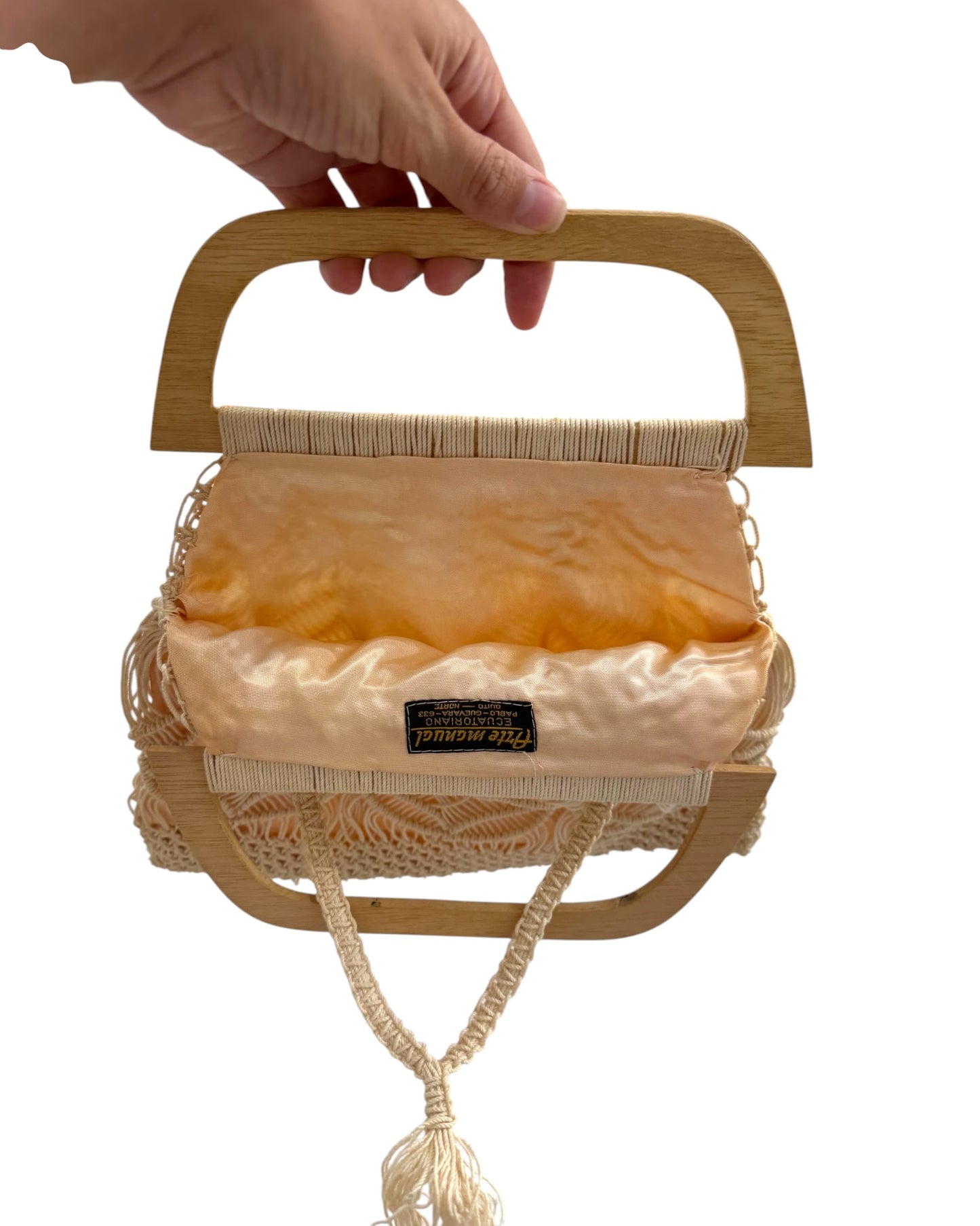 Vintage Handwoven Handbag