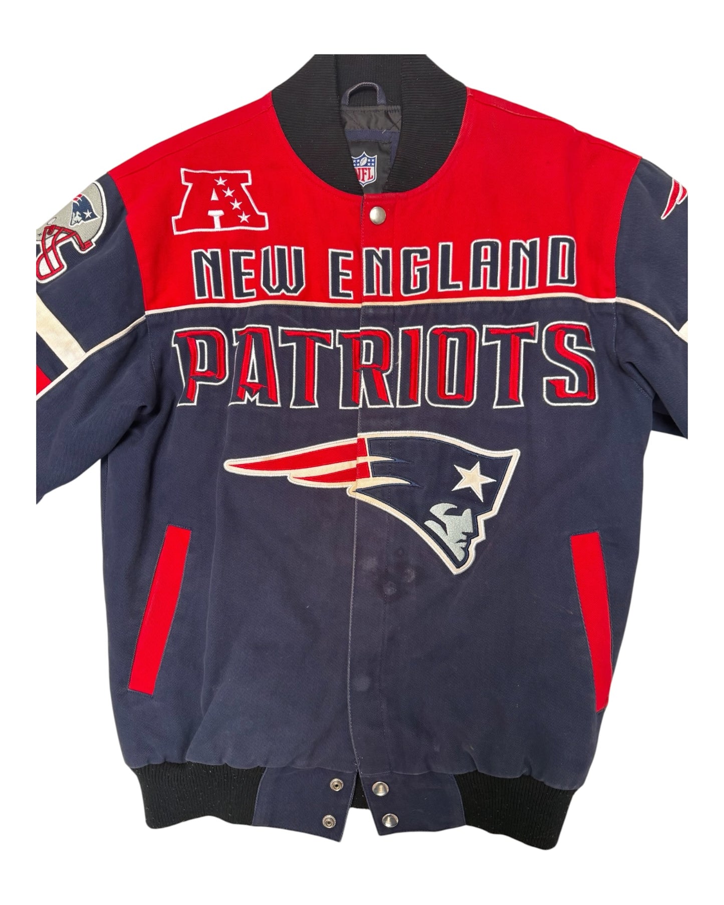 Vintage New England Patriots Varsity Jacket