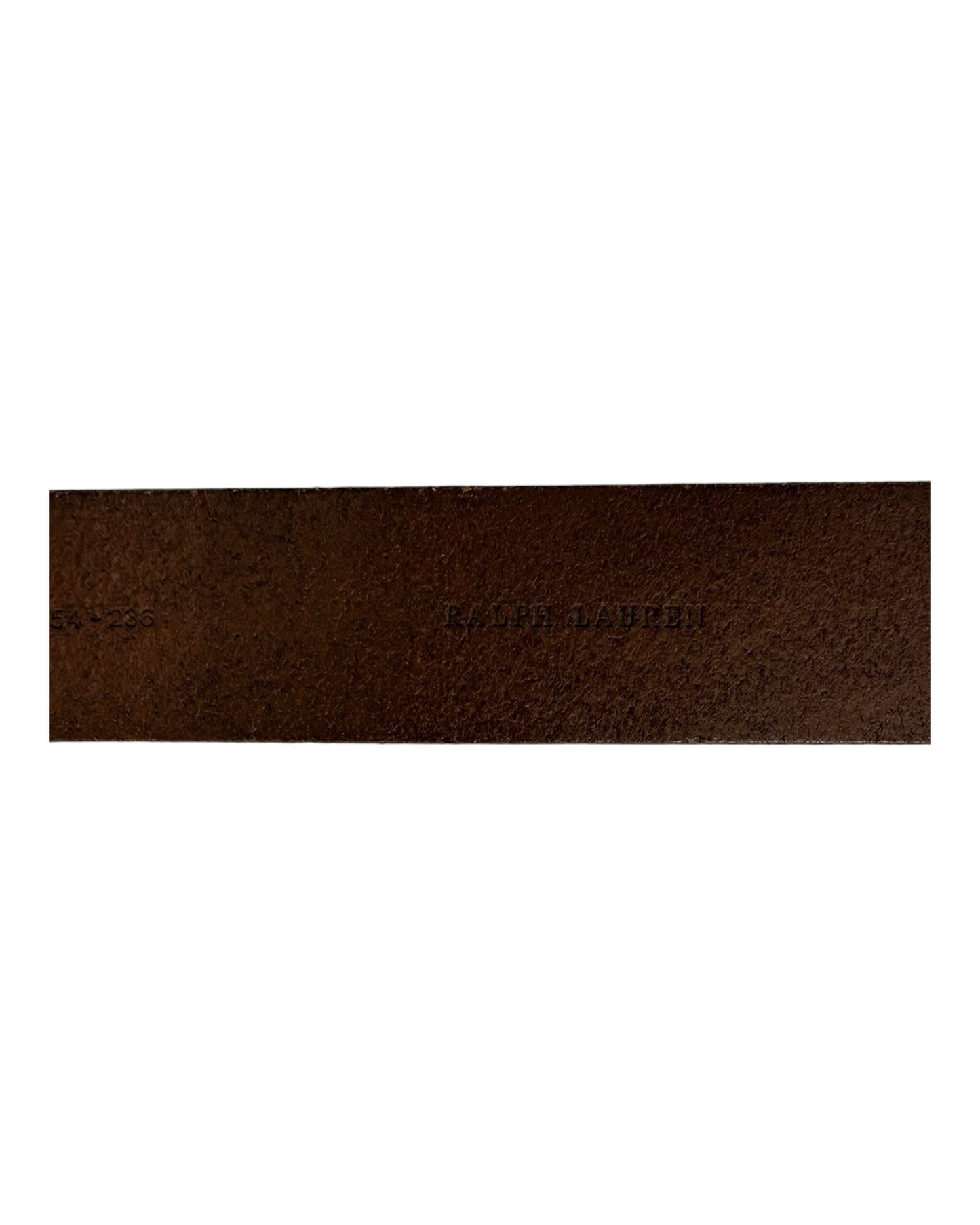 Vintage Ralph Lauren Brown Leather Waist Belt