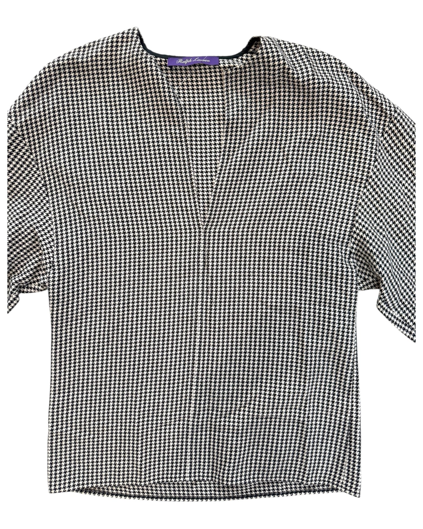 Vintage Ralph Lauren Purple Label Gingham Sweater
