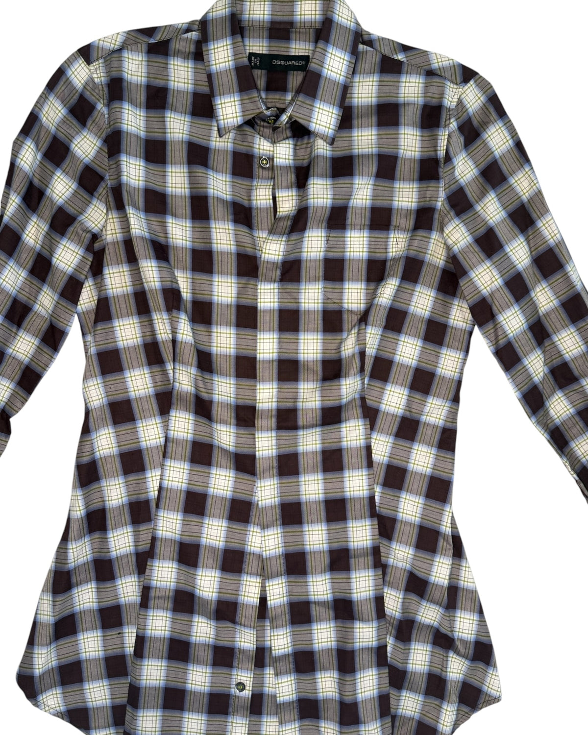 Vintage DSqaured2 Plaid Top