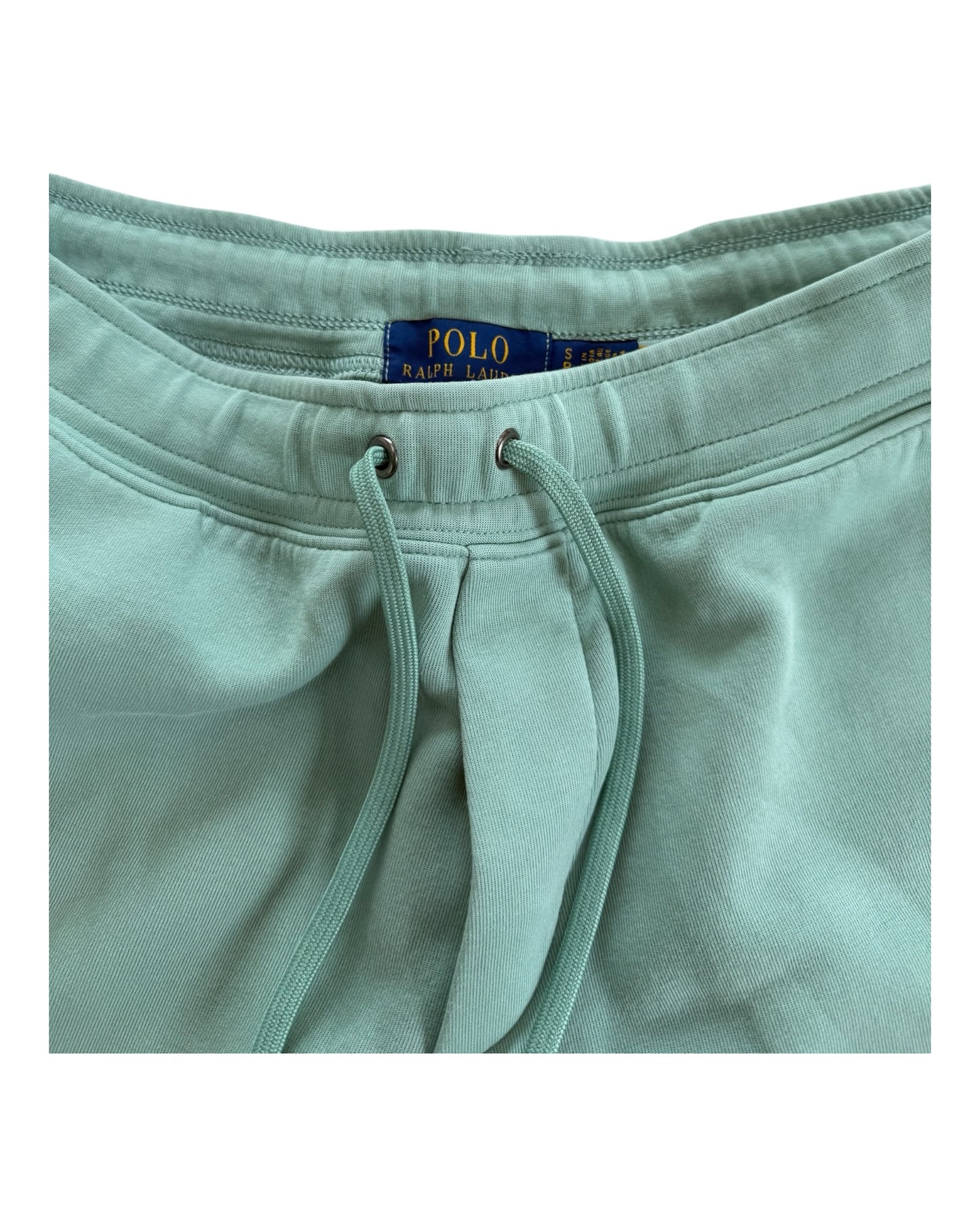 Pre-Loved POLO Ralph Lauren Mint Green Sweat Shorts