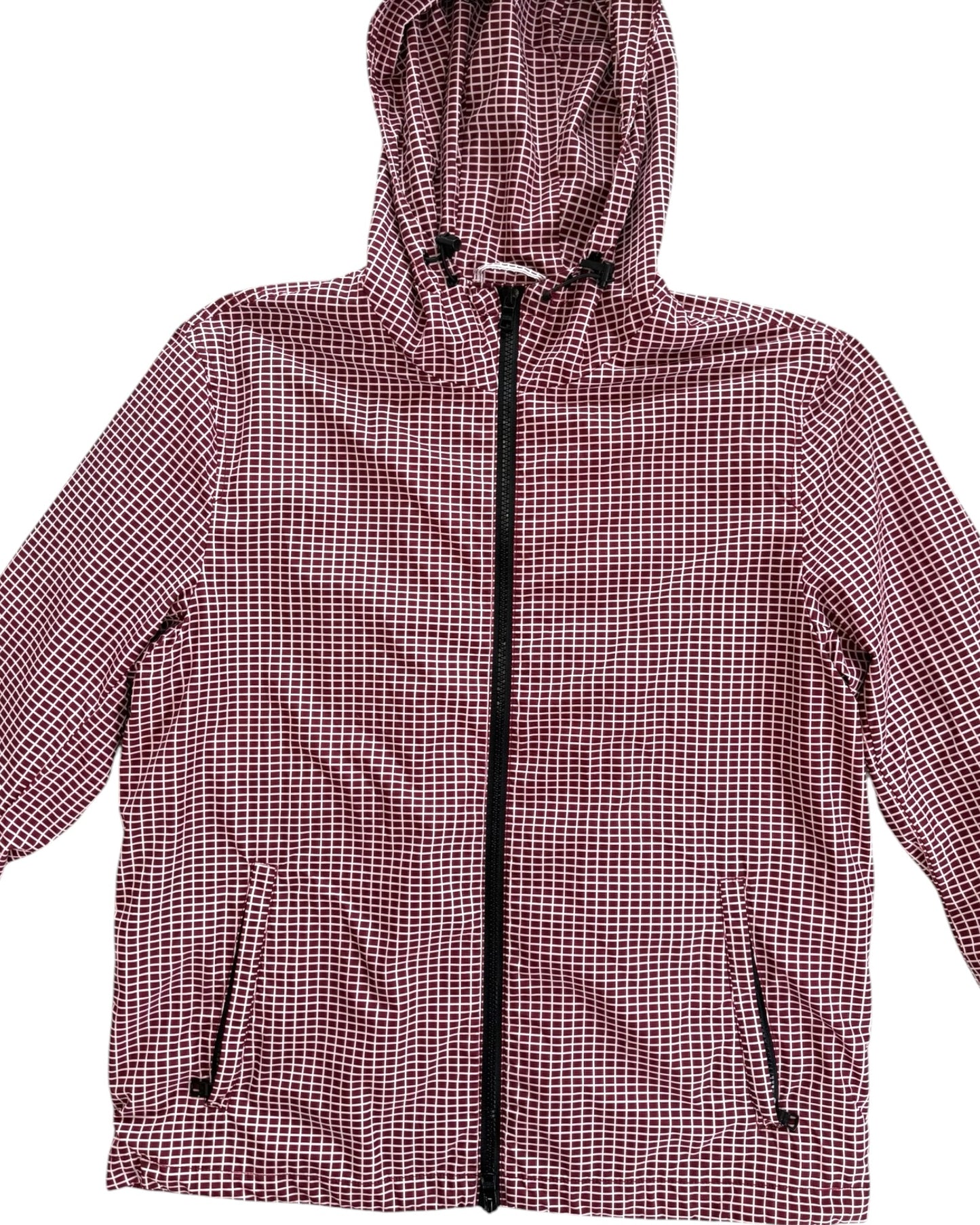 Pre-Loved Armani Exchange Checkered Rain Coat