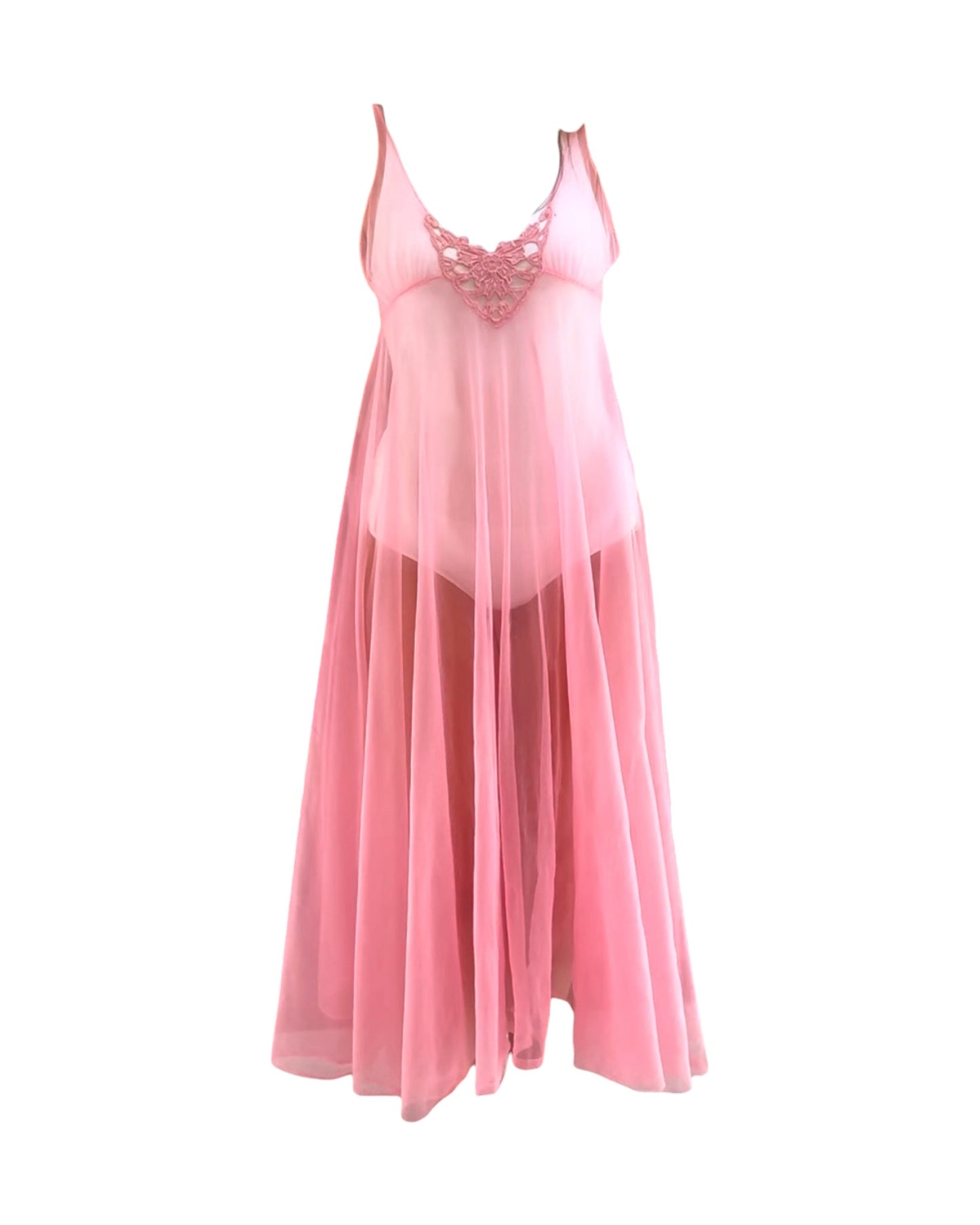 Vintage Hot Pink Nightgown
