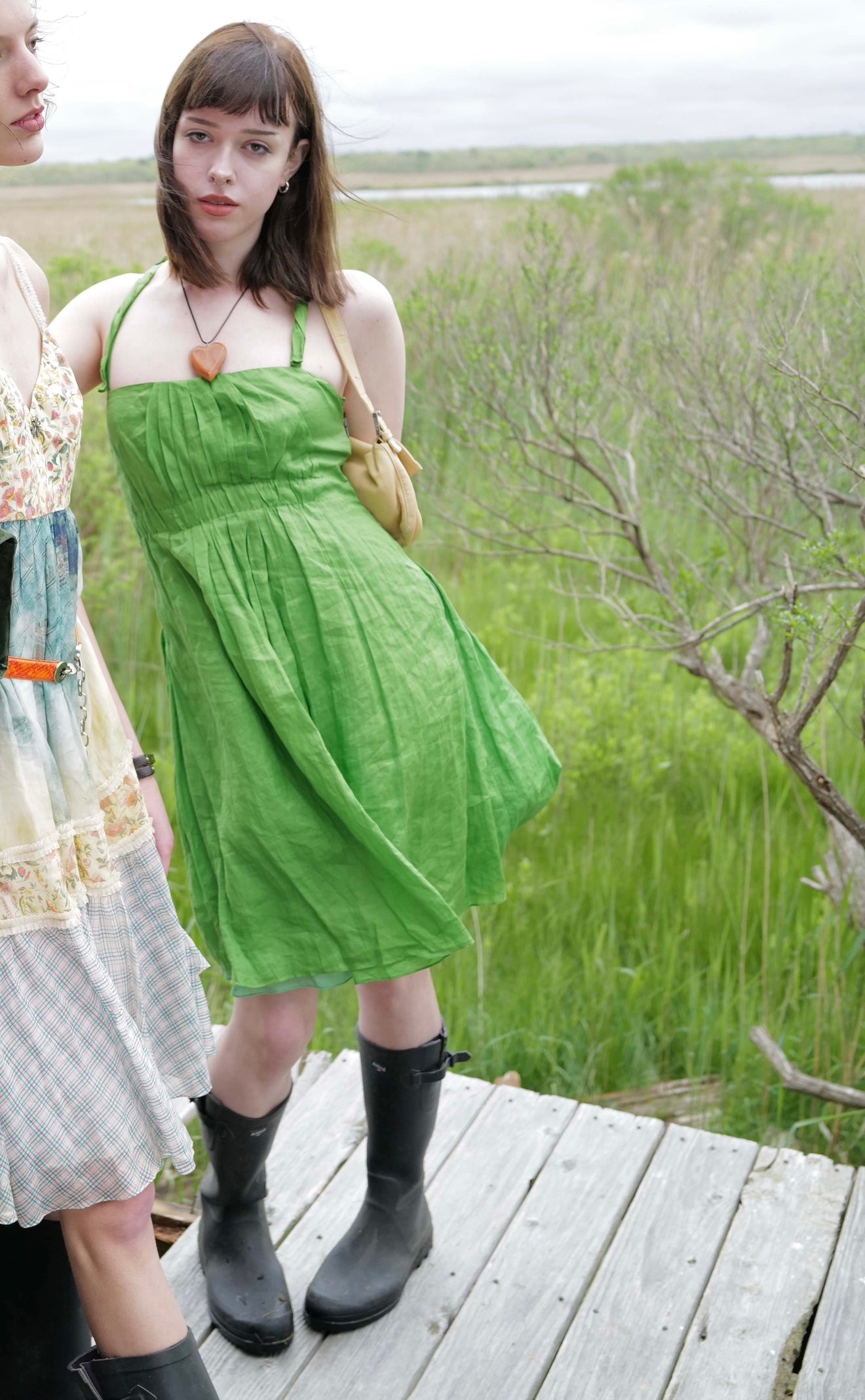 Vintage 2007 Prada Green Dress