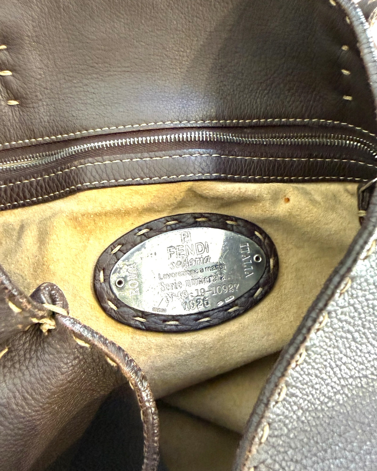 Vintage Fendi Sellerina Tote Bag