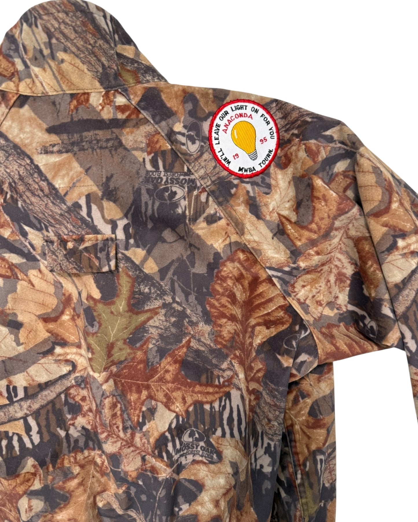 Vintage Woolrich Camouflage Jacket with Patch