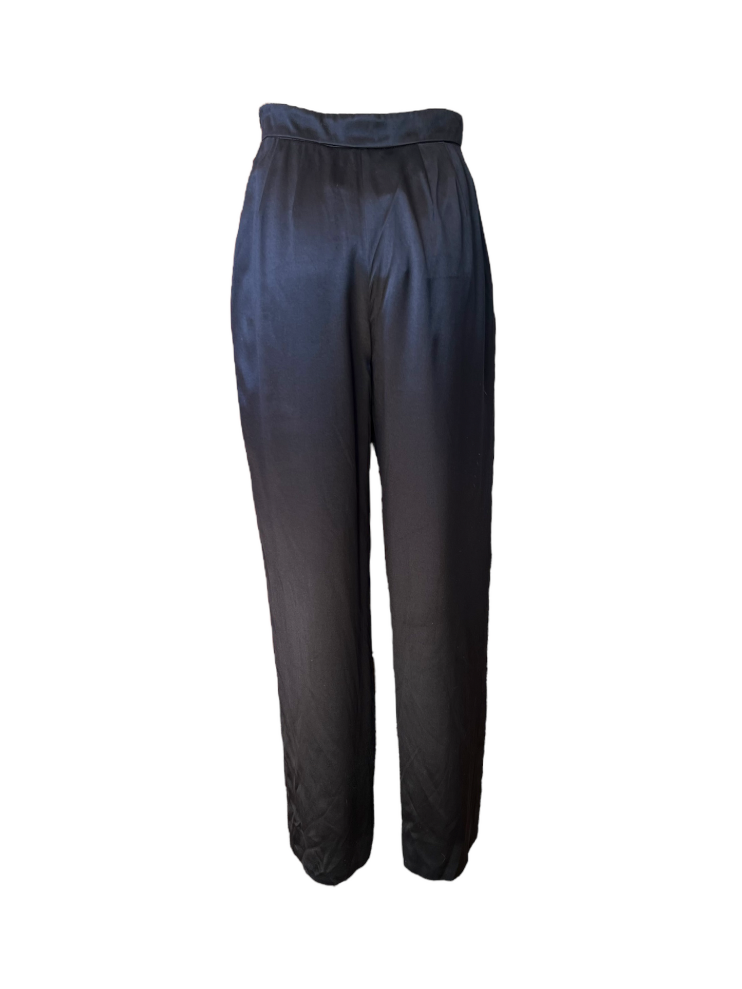 Vintage Giorgio Armani Wide-Leg Silk Pants