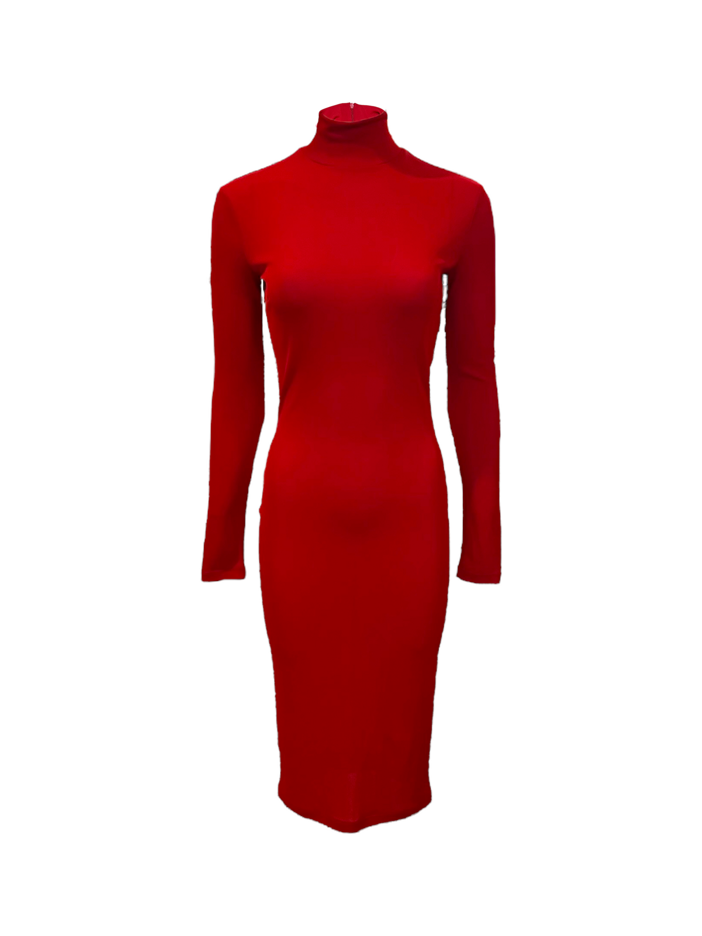 Vintage 2001 D&G Red Midi Dress