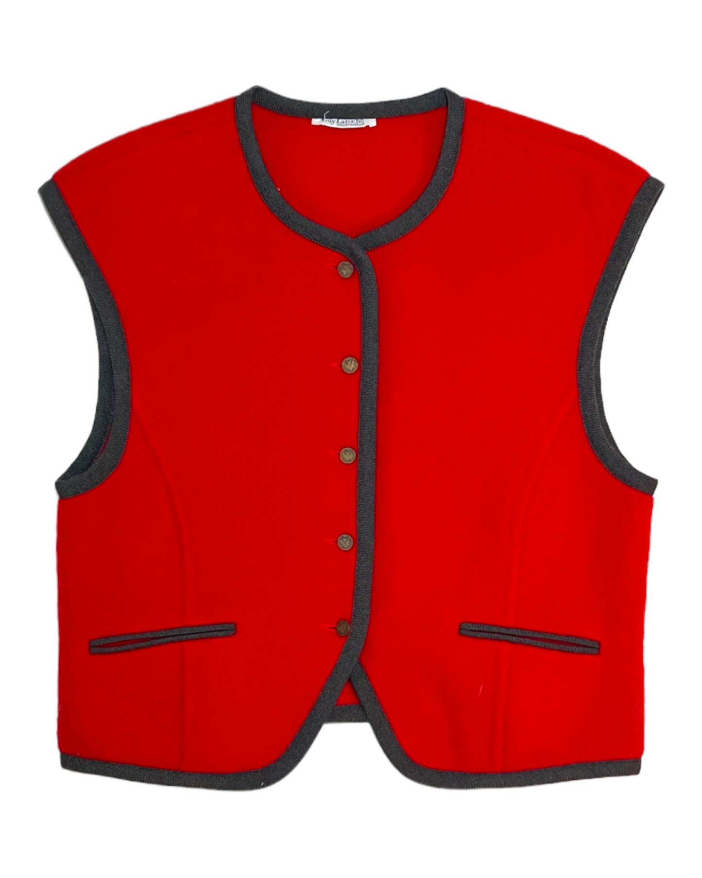 Vintage 1980 Guy Laroche Wool Vest