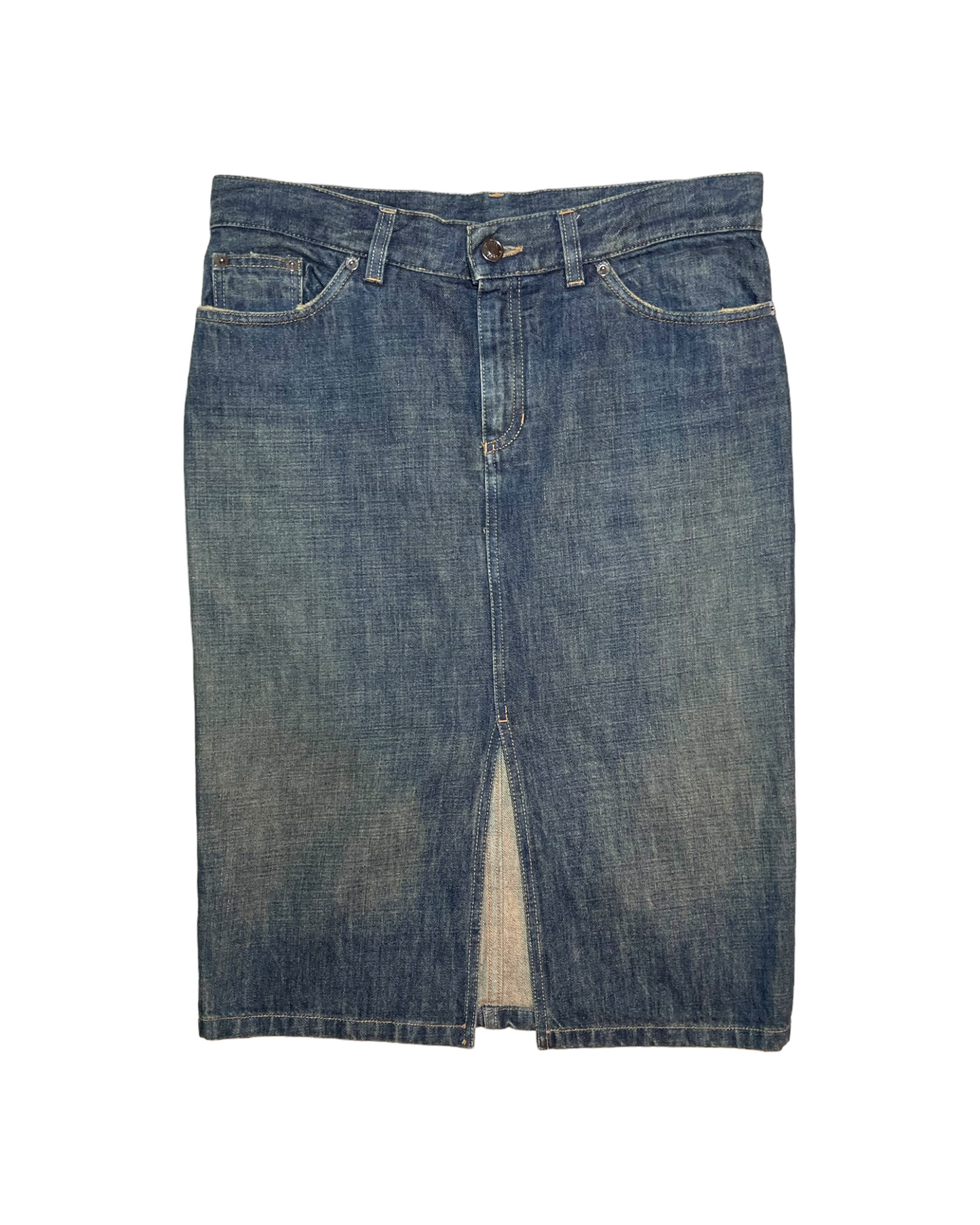 Vintage 2001 Gucci Denim Skirt