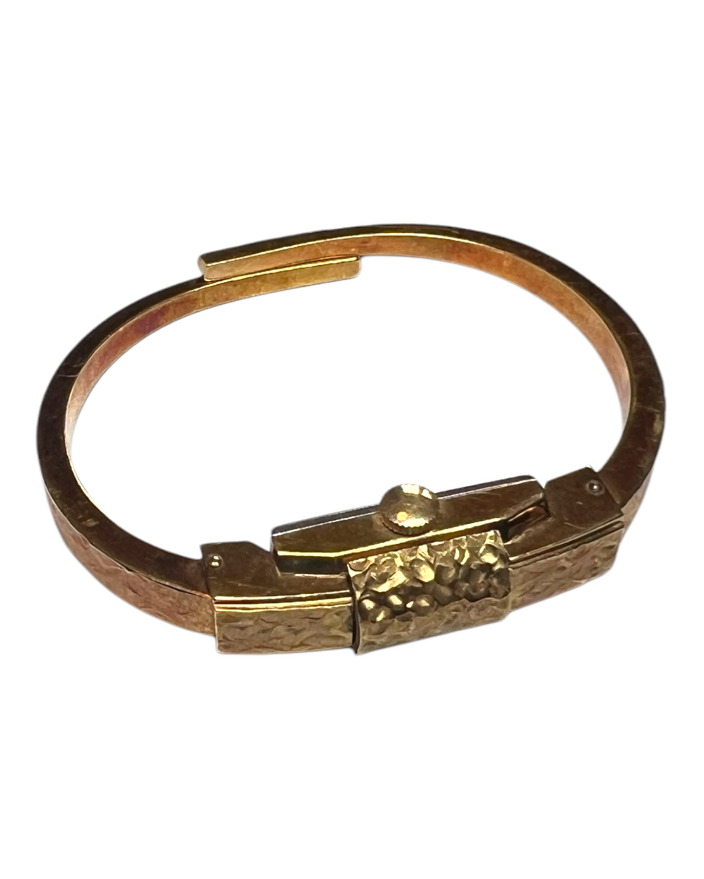 RARE Vintage Jean Perret Geneve Gold Watch Bracelet