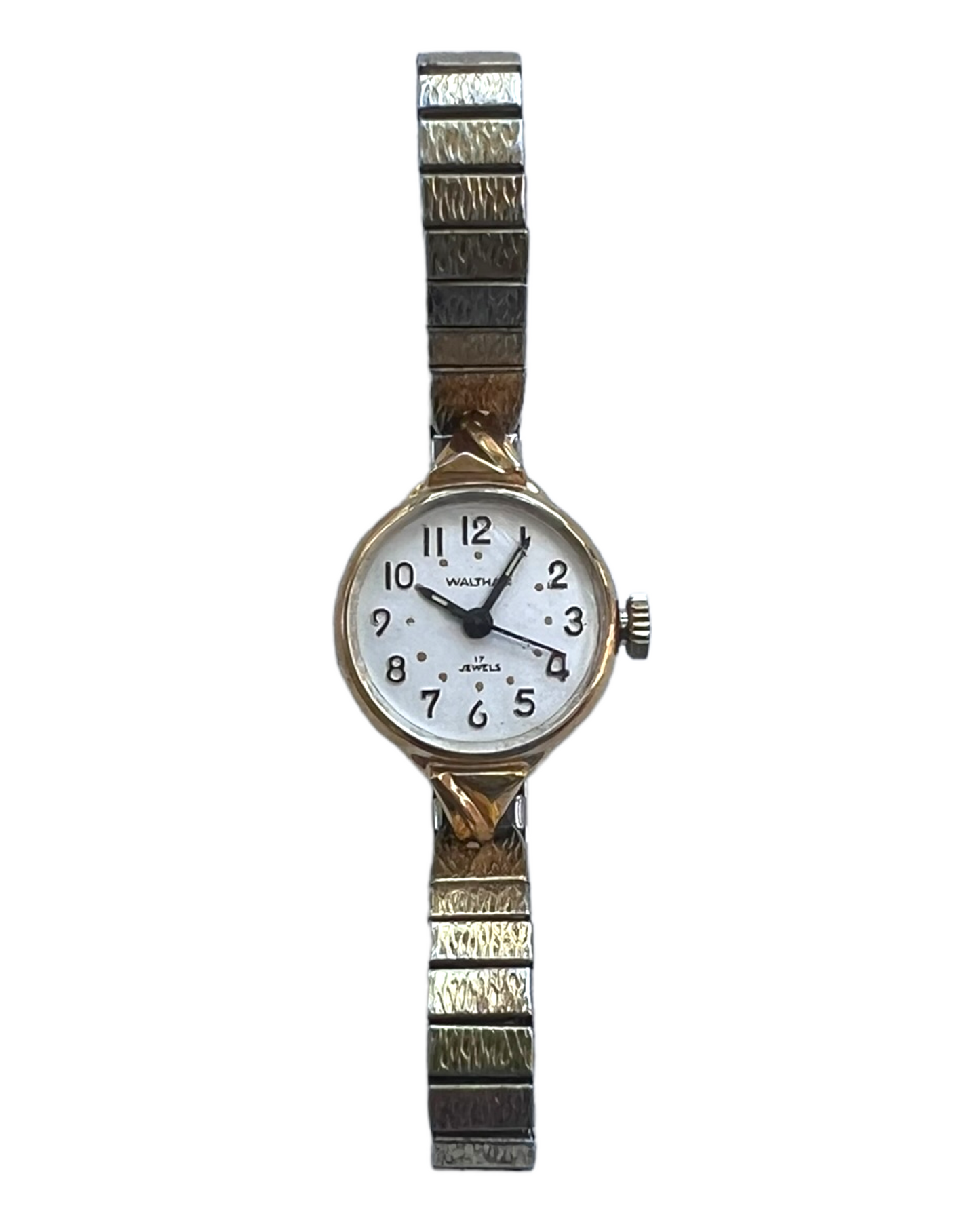 Vintage Waltham 17 Jewels Gold Expansion Watch