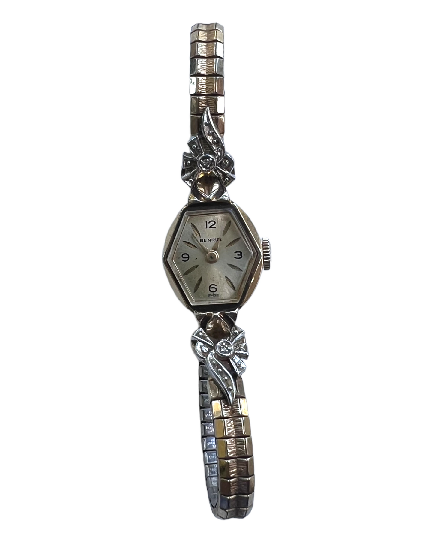Vintage Benrus Gold Bow Expansion Watch