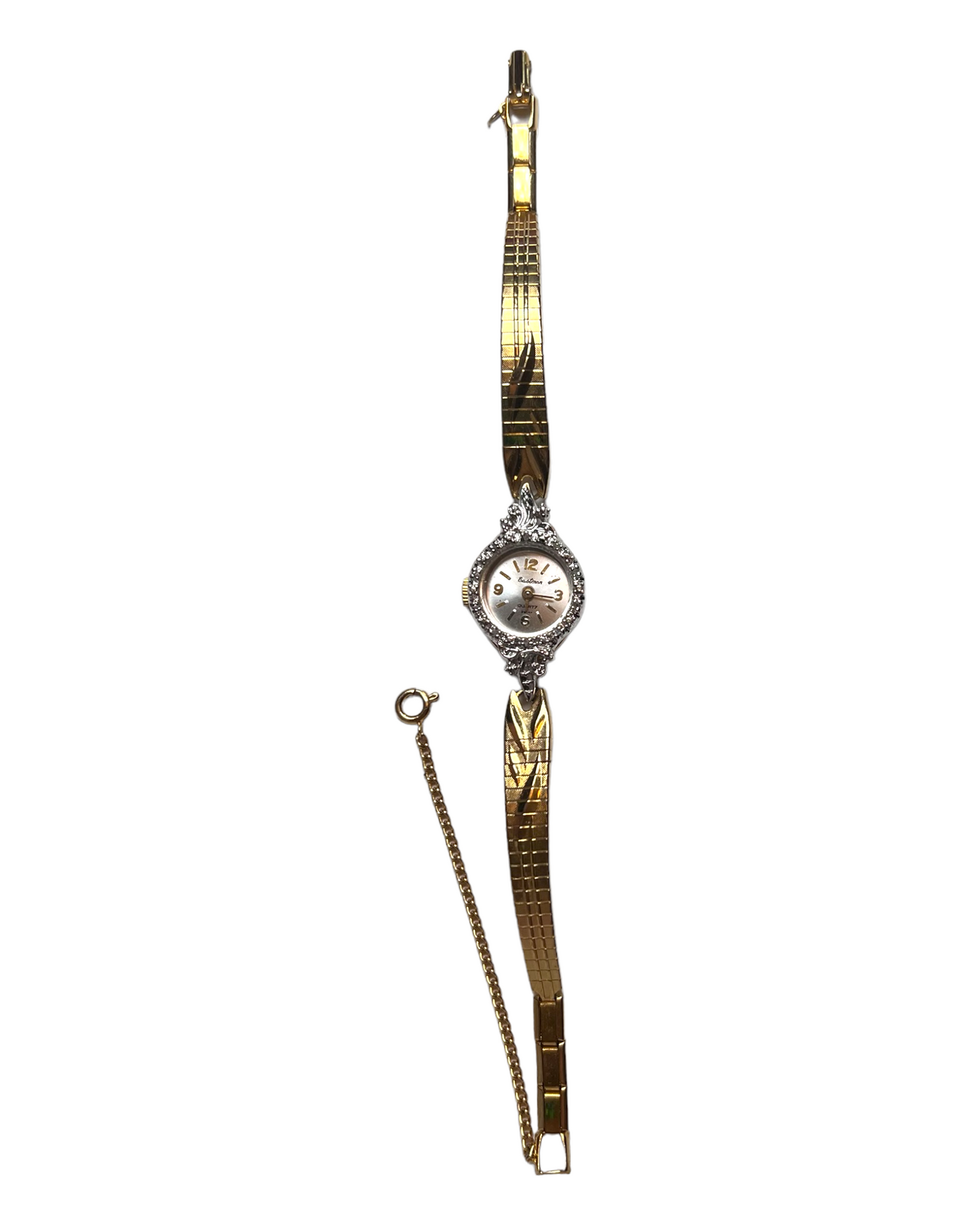 Vintage Eastman Intricate Gold Clasp Watch