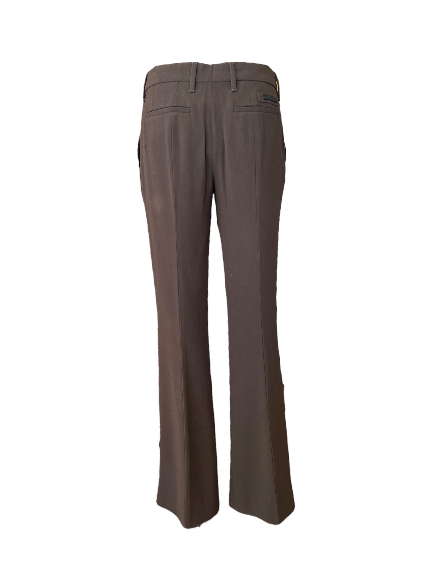 Pre-Loved Prada Olive Green Tapered Trousers