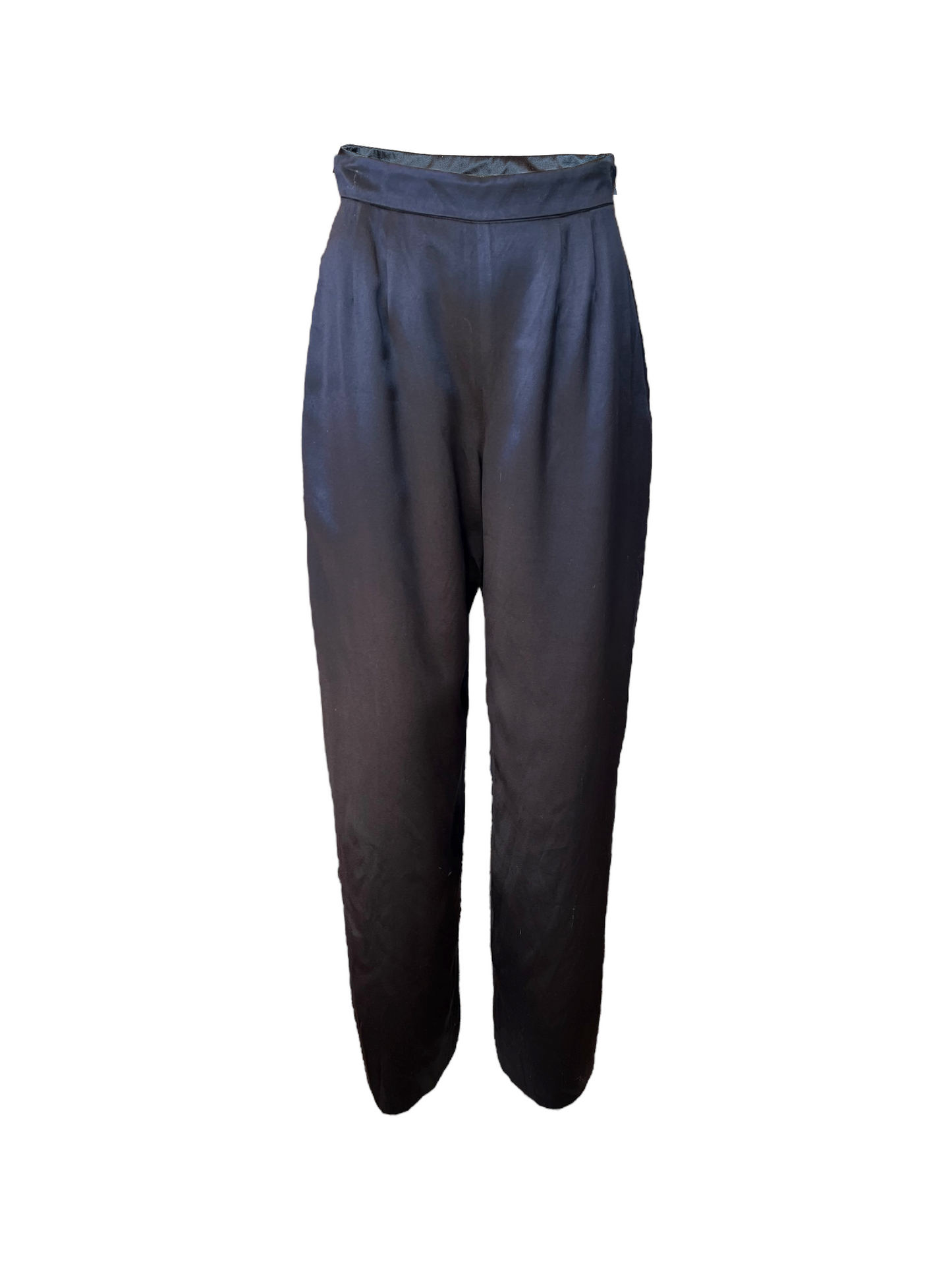 Vintage Giorgio Armani Wide-Leg Silk Pants