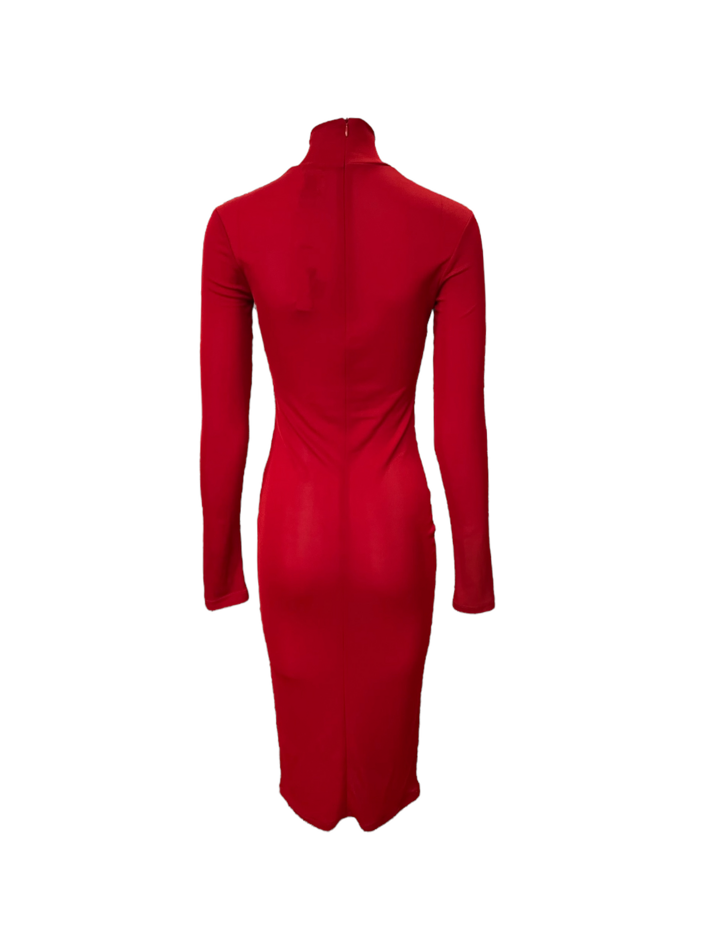 Vintage 2001 D&G Red Midi Dress