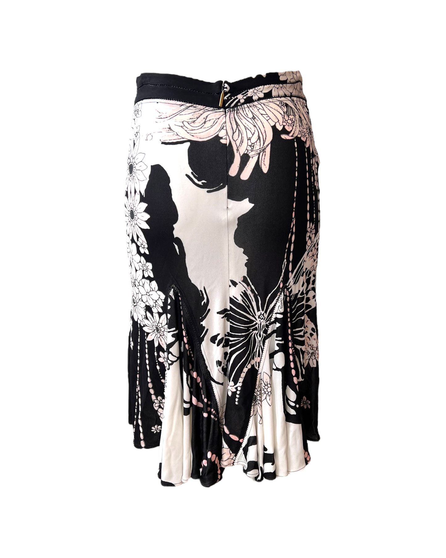 Vintage 2006 Roberto Cavalli Butterfly Skirt