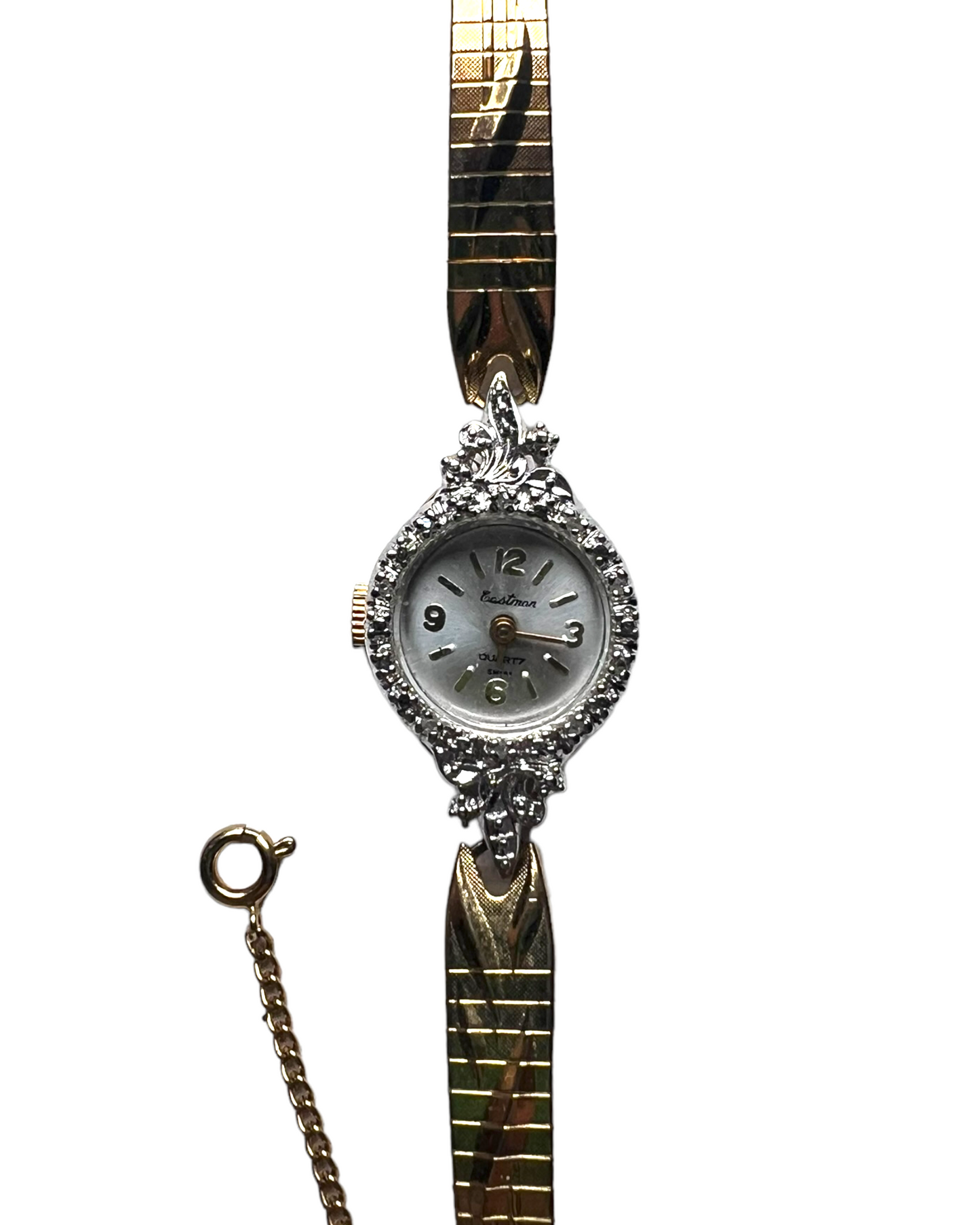 Vintage Eastman Intricate Gold Clasp Watch