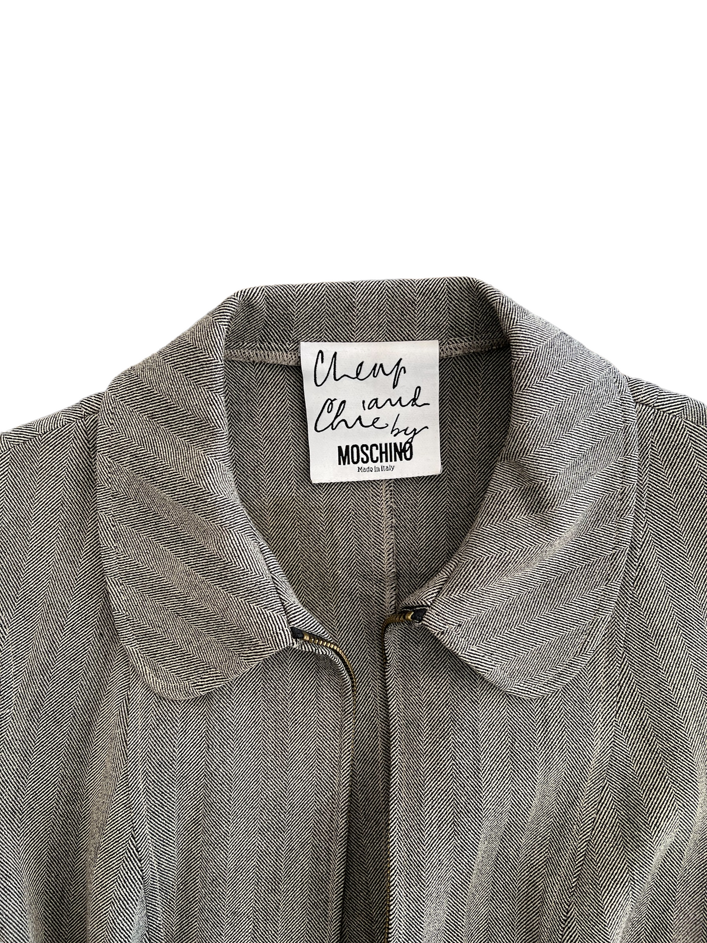 Vintage 1993 Moschino Denim Blazer