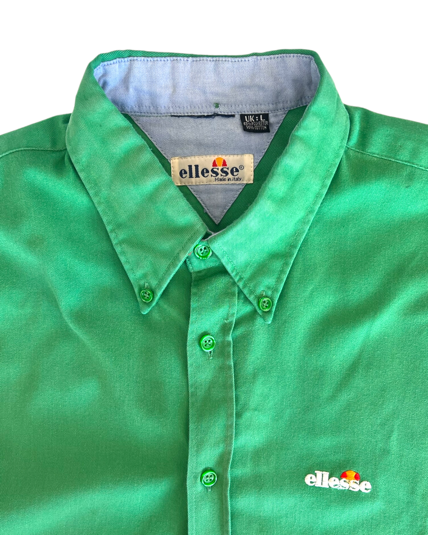 Vintage Ellesse Classic Button-Up Top