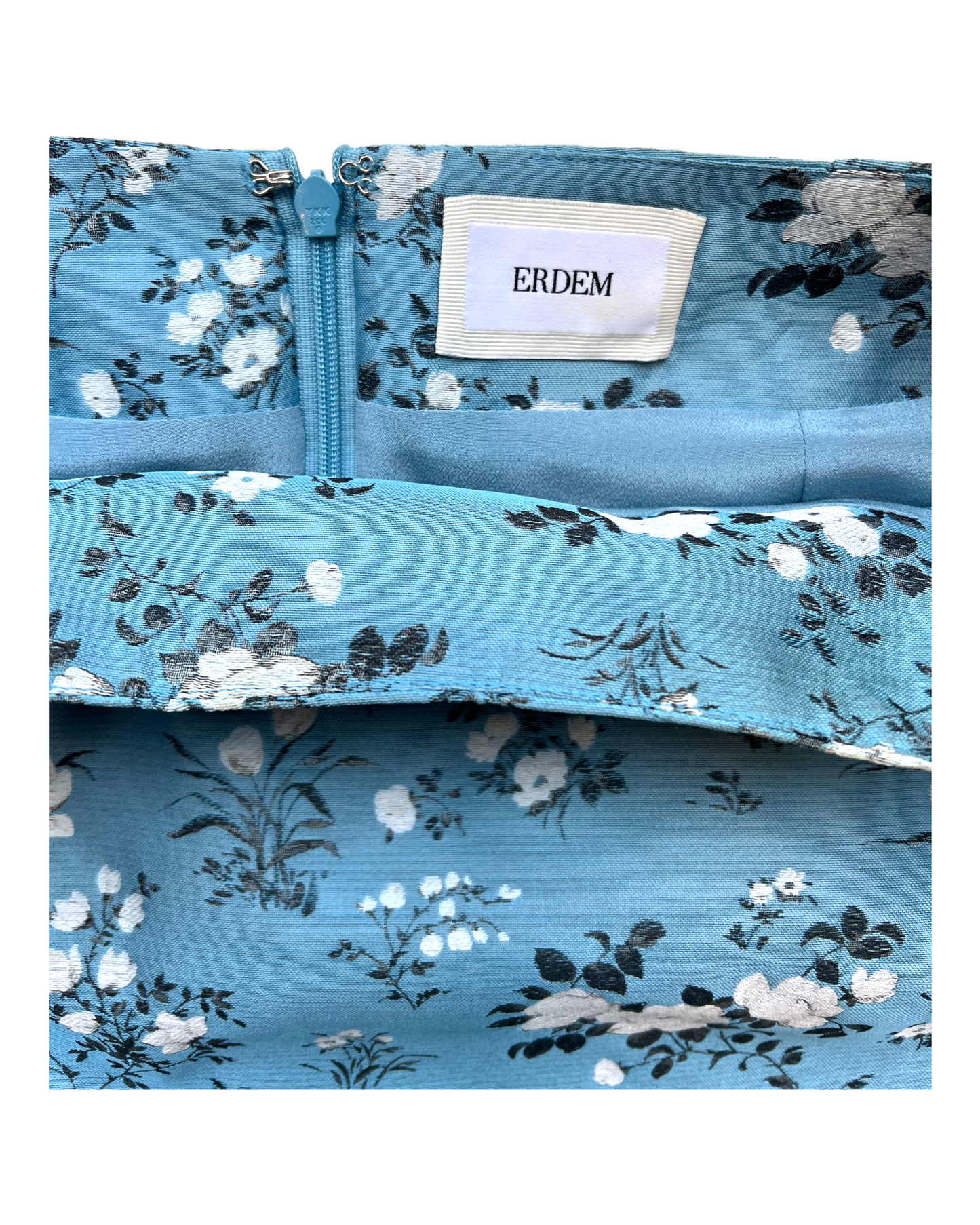 Vintage ERDEM Floral Mini Skirt