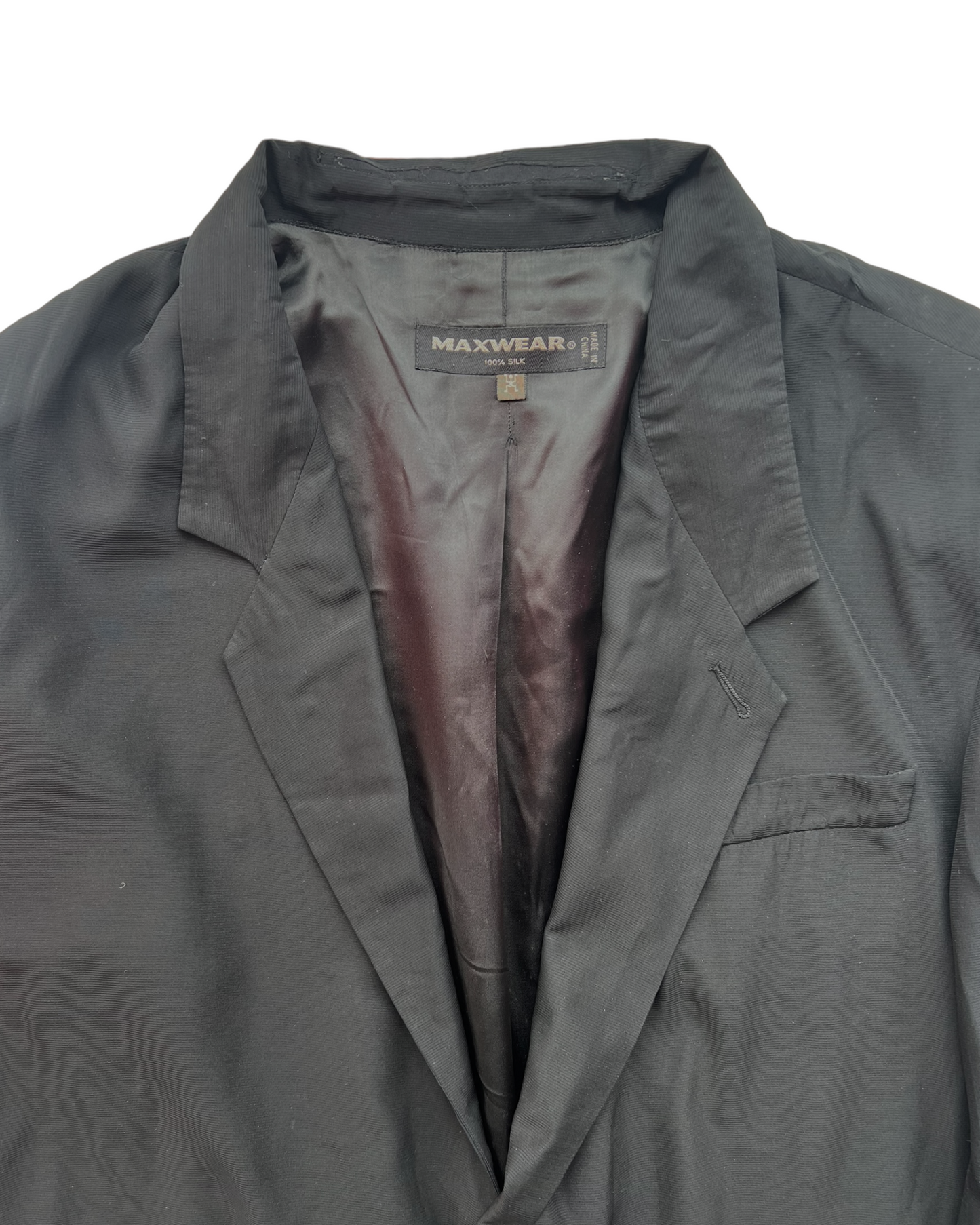Vintage Silk Suit Jacket