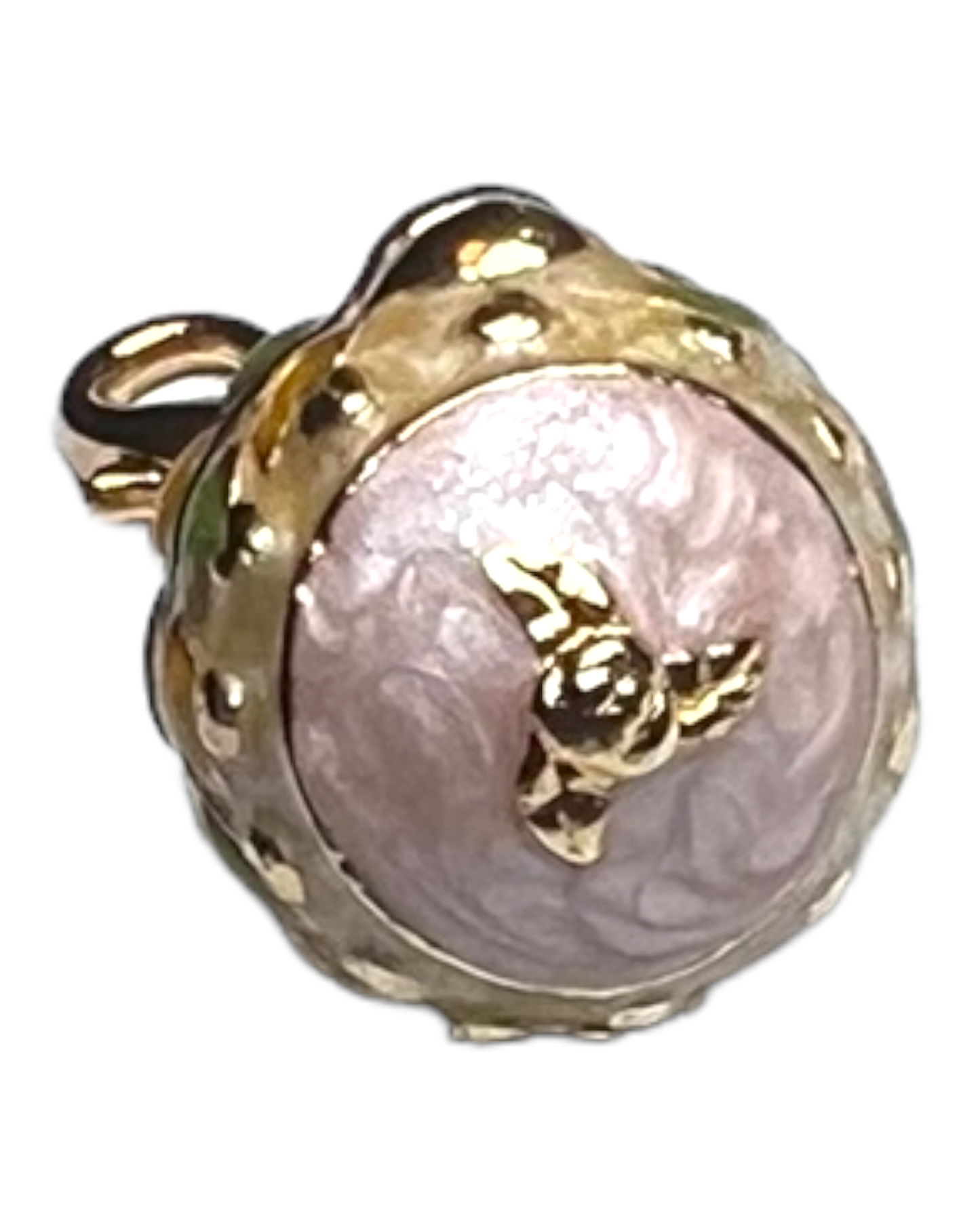 Vintage Magnetic Sphere Locket Charm