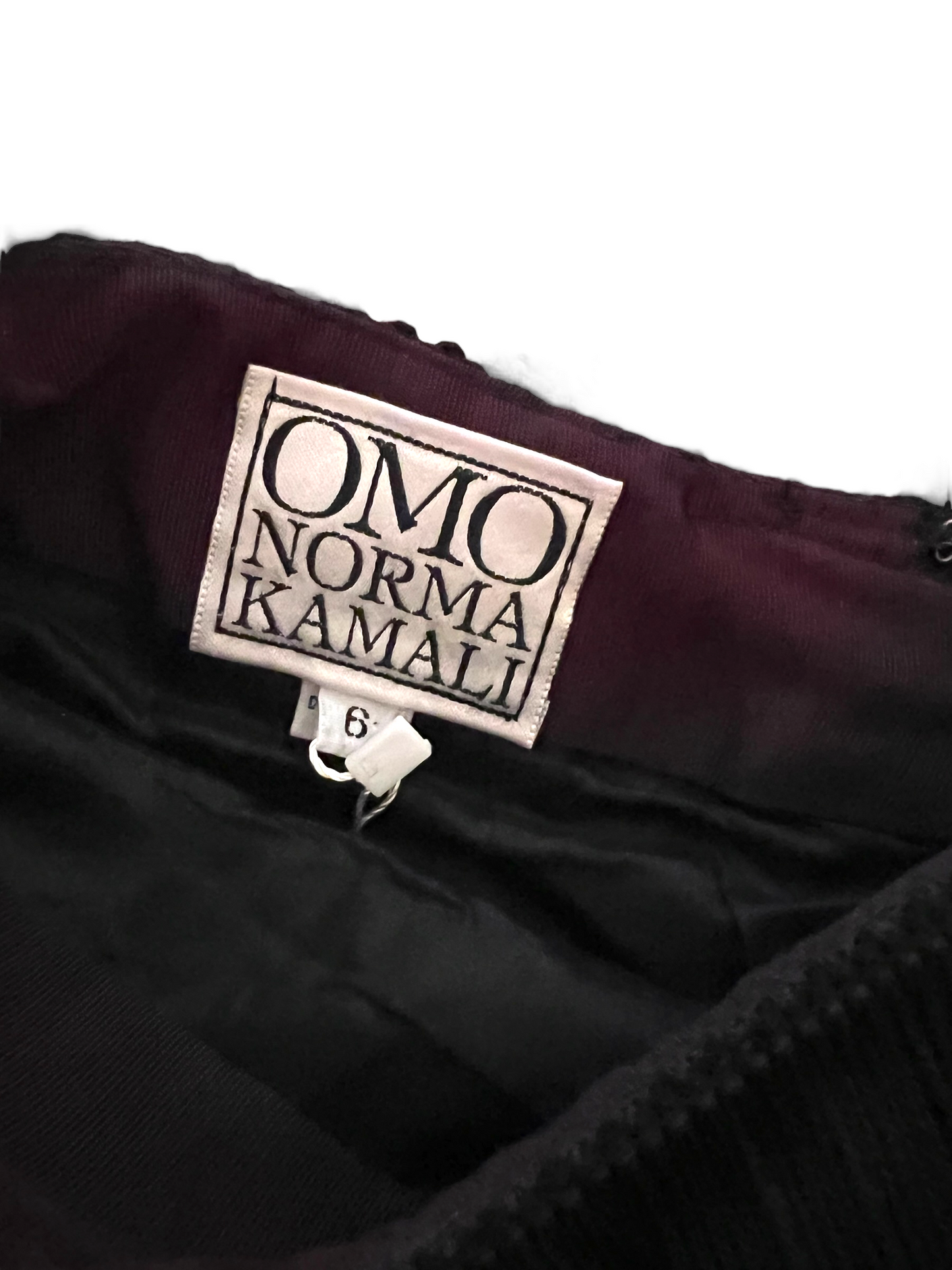 Vintage OMO Norma Kamali Fringe Skirt