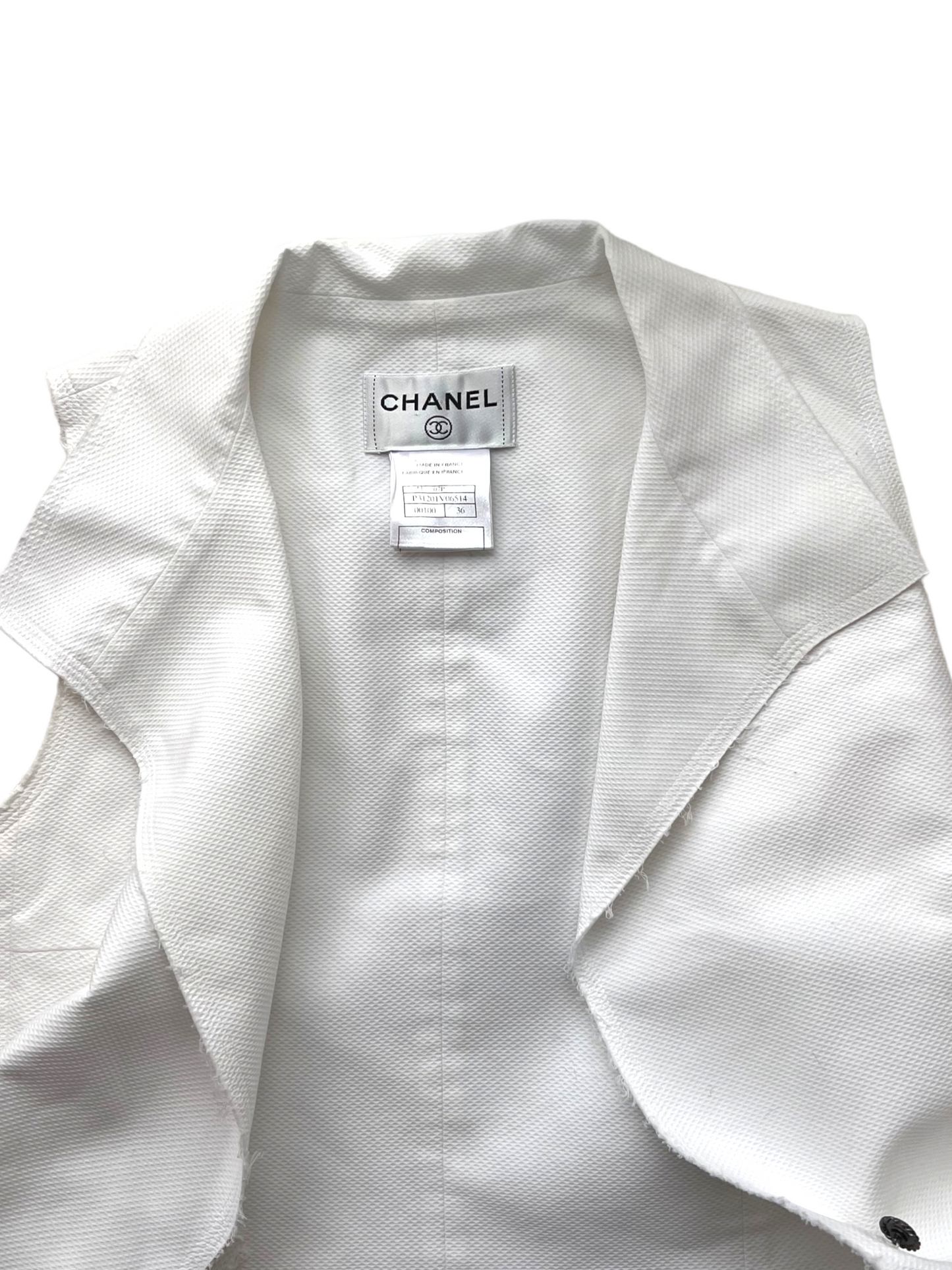 Vintage 2007 Chanel Denim Vest