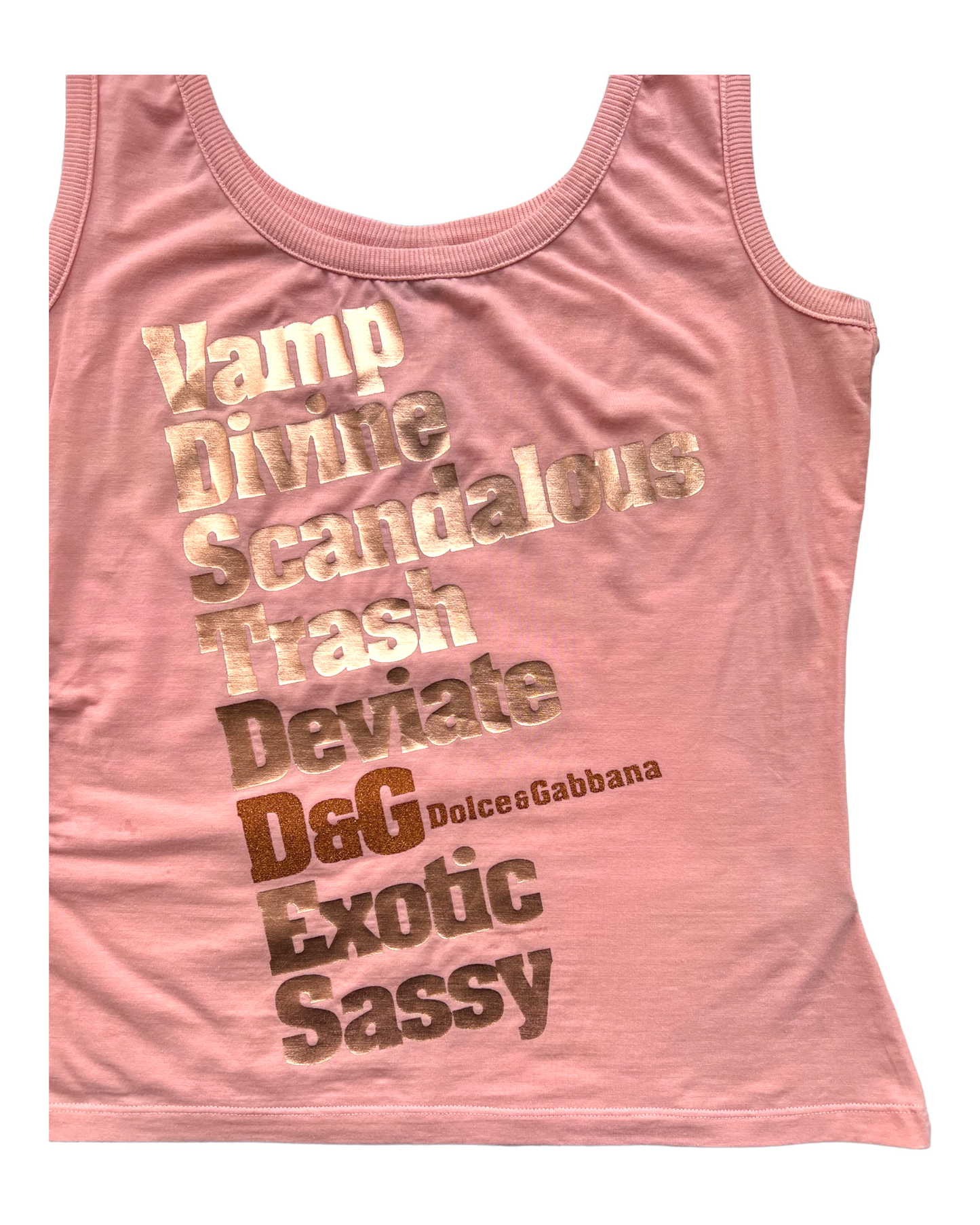 Vintage 2000 D&G Tank Top