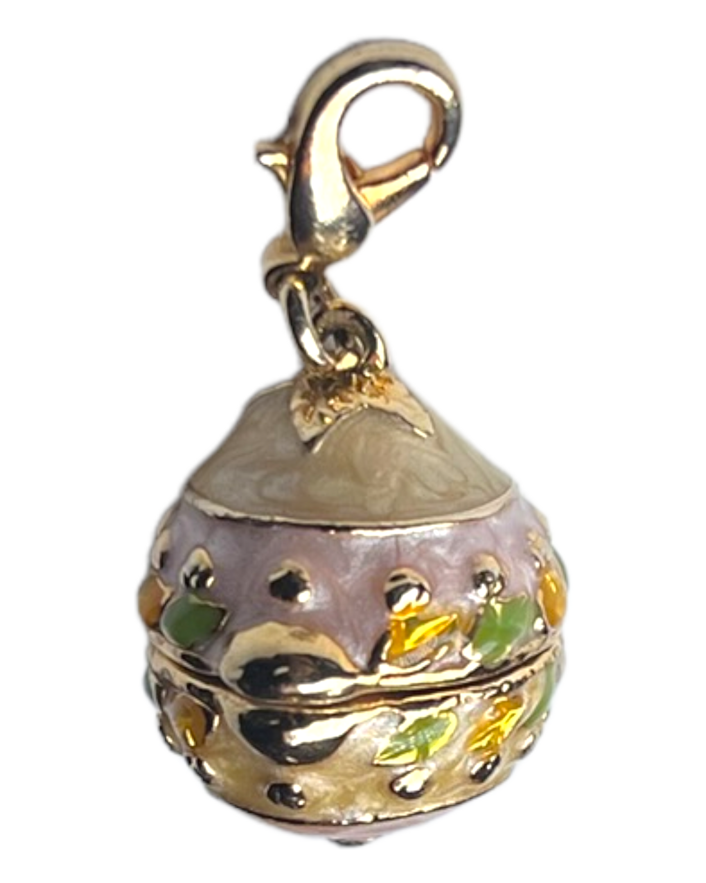Vintage Magnetic Sphere Locket Charm