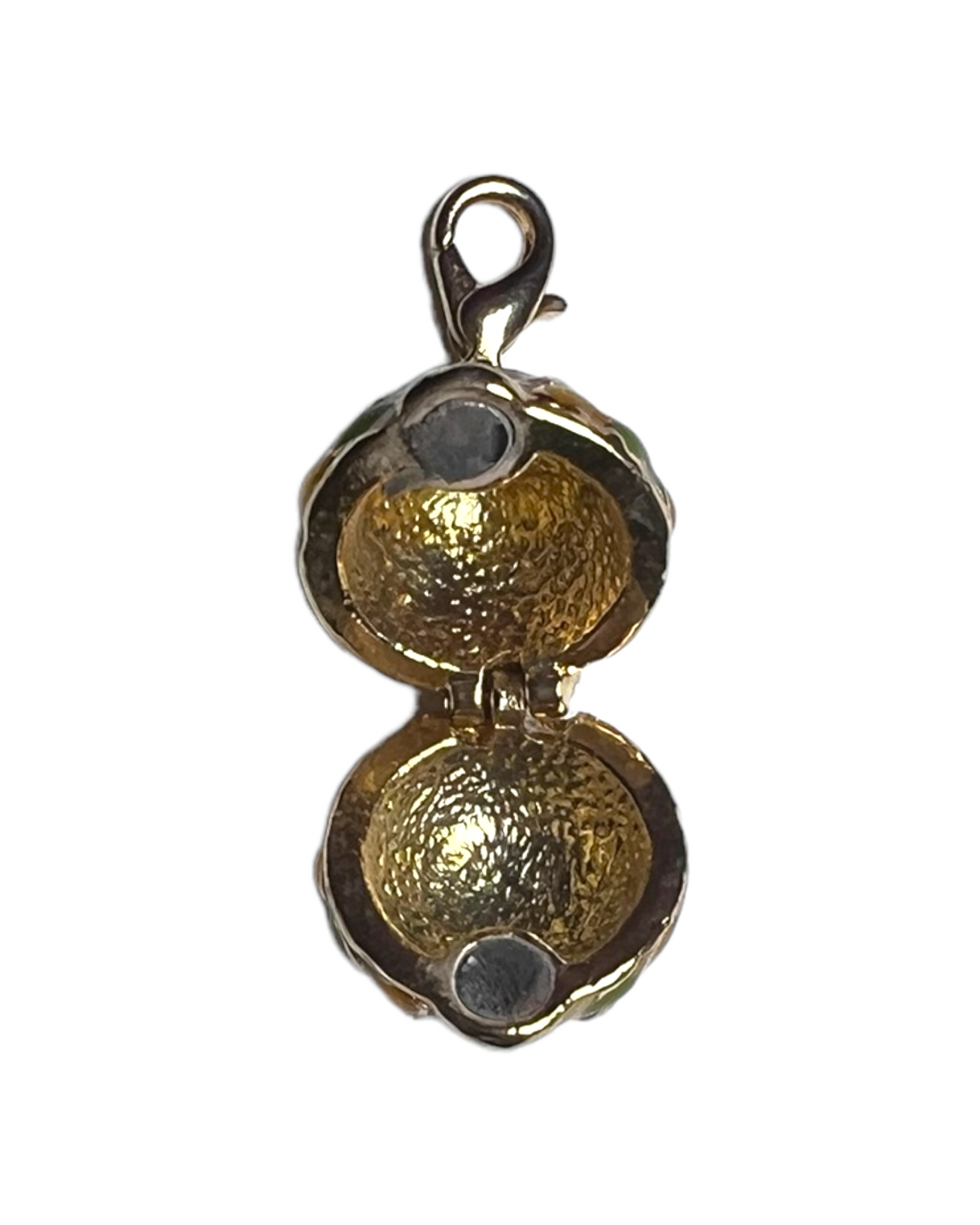 Vintage Magnetic Sphere Locket Charm