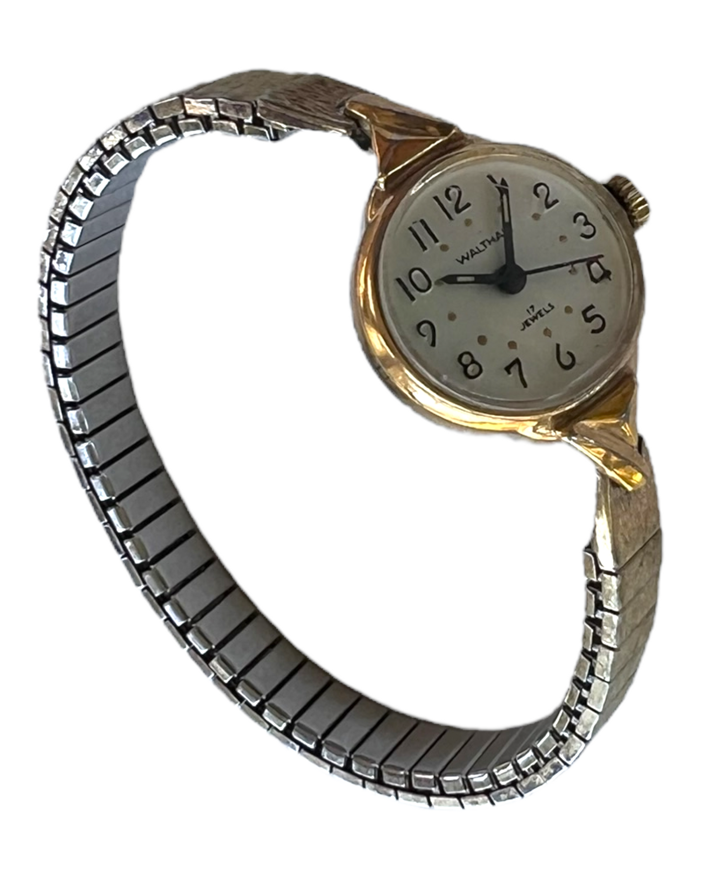 Vintage Waltham 17 Jewels Gold Expansion Watch