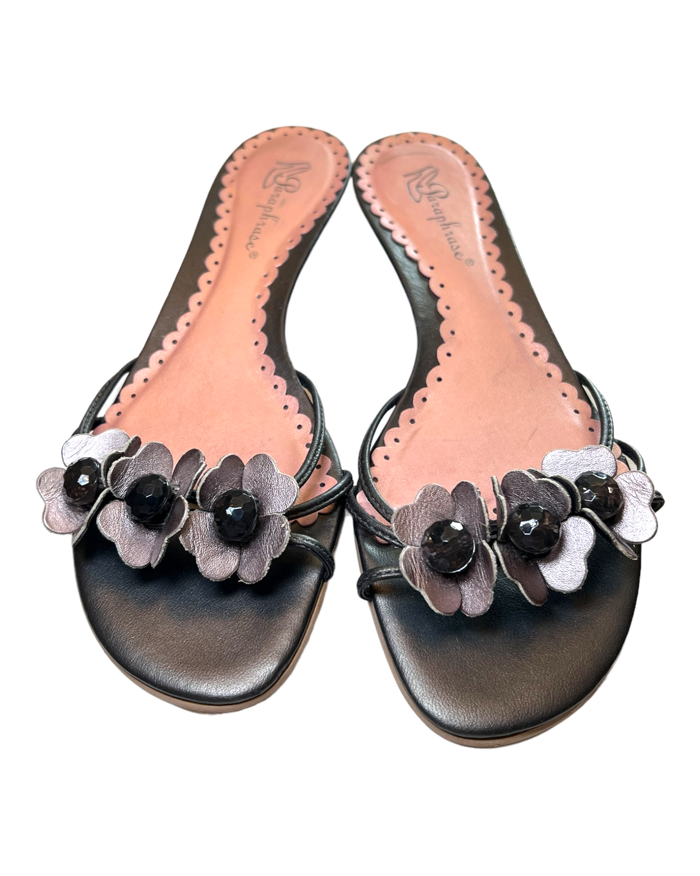 Vintage Kitten Heel Sandals