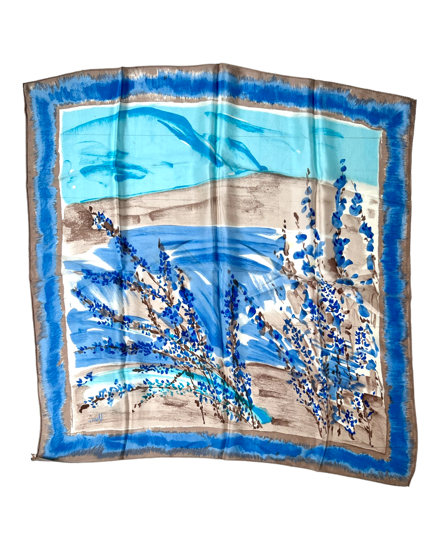 Vintage Vera Neumann Silk Scarf