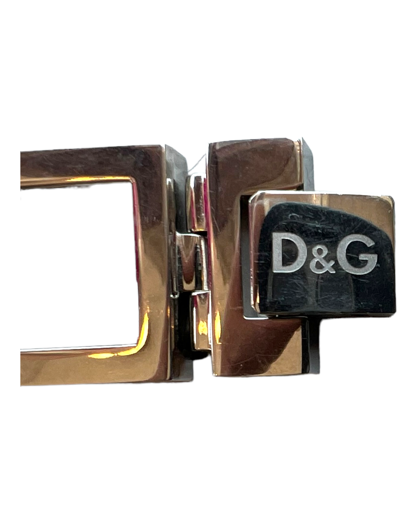 Vintage D&G Silver Steel Watch