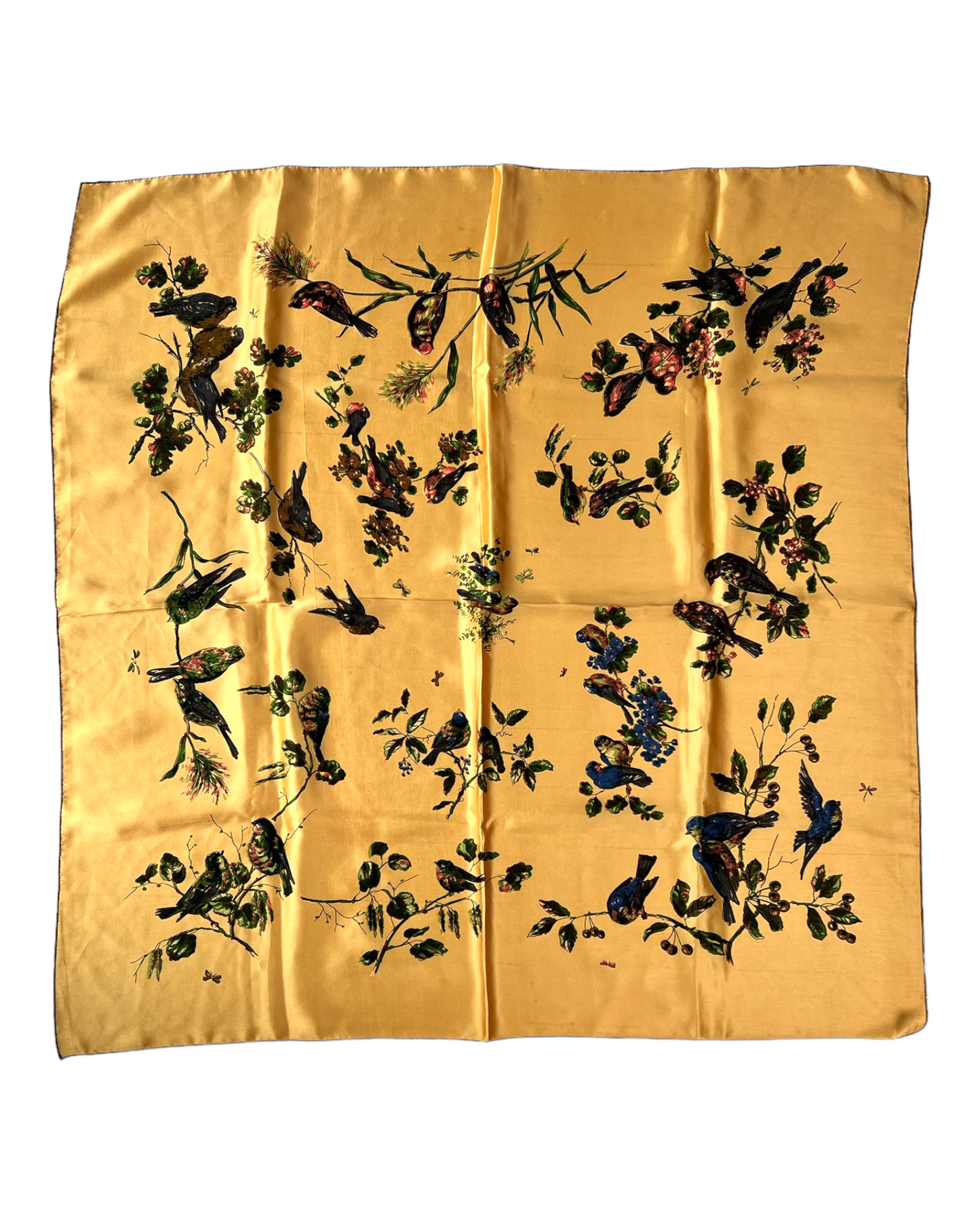 Vintage 1950's Vanette Silk Scarf