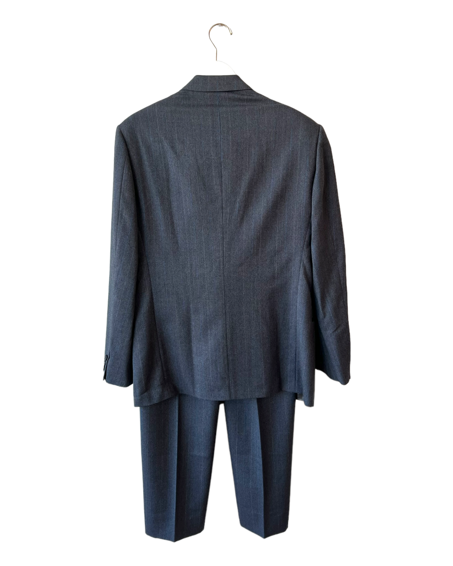 Vintage Giorgio Armani Double-Breasted Grey Suit