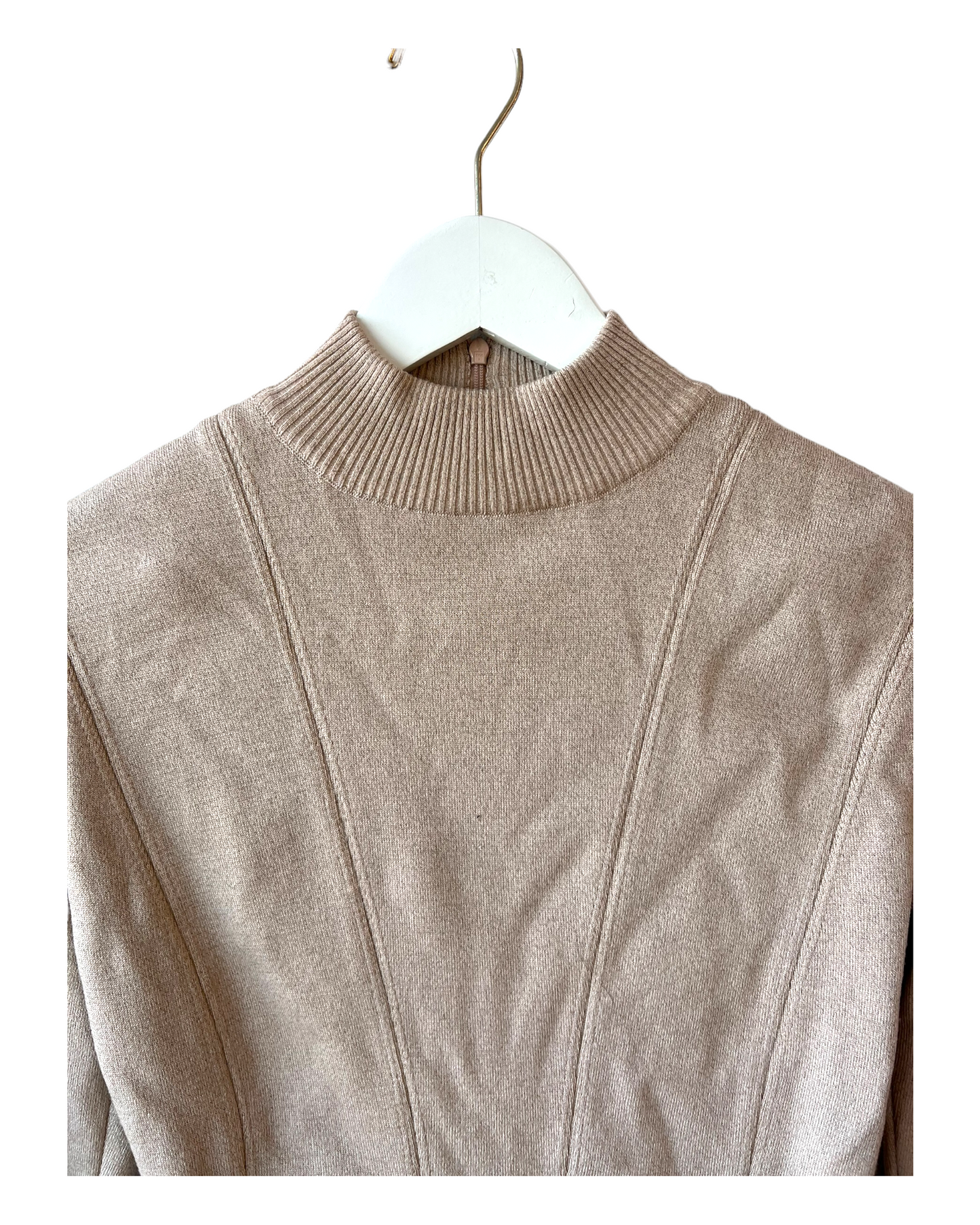 Vintage Alaïa Mock-Neck Mini Dress
